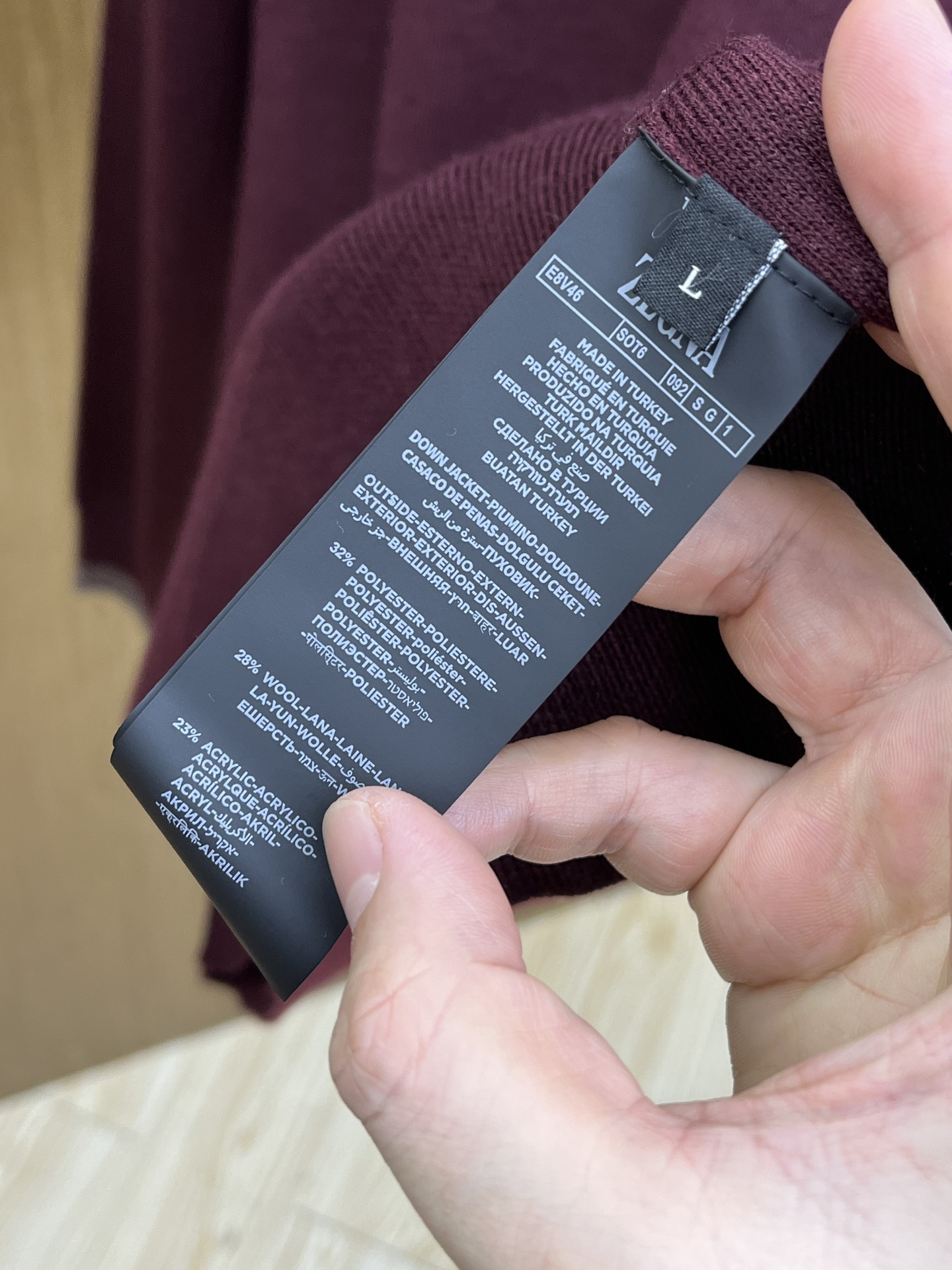 秋冬 Zz🔥官网秋冬Zegna羊毛针织衫 精致羊毛针织工艺 所有细节做工完美简约时尚 适配商务、fjj休