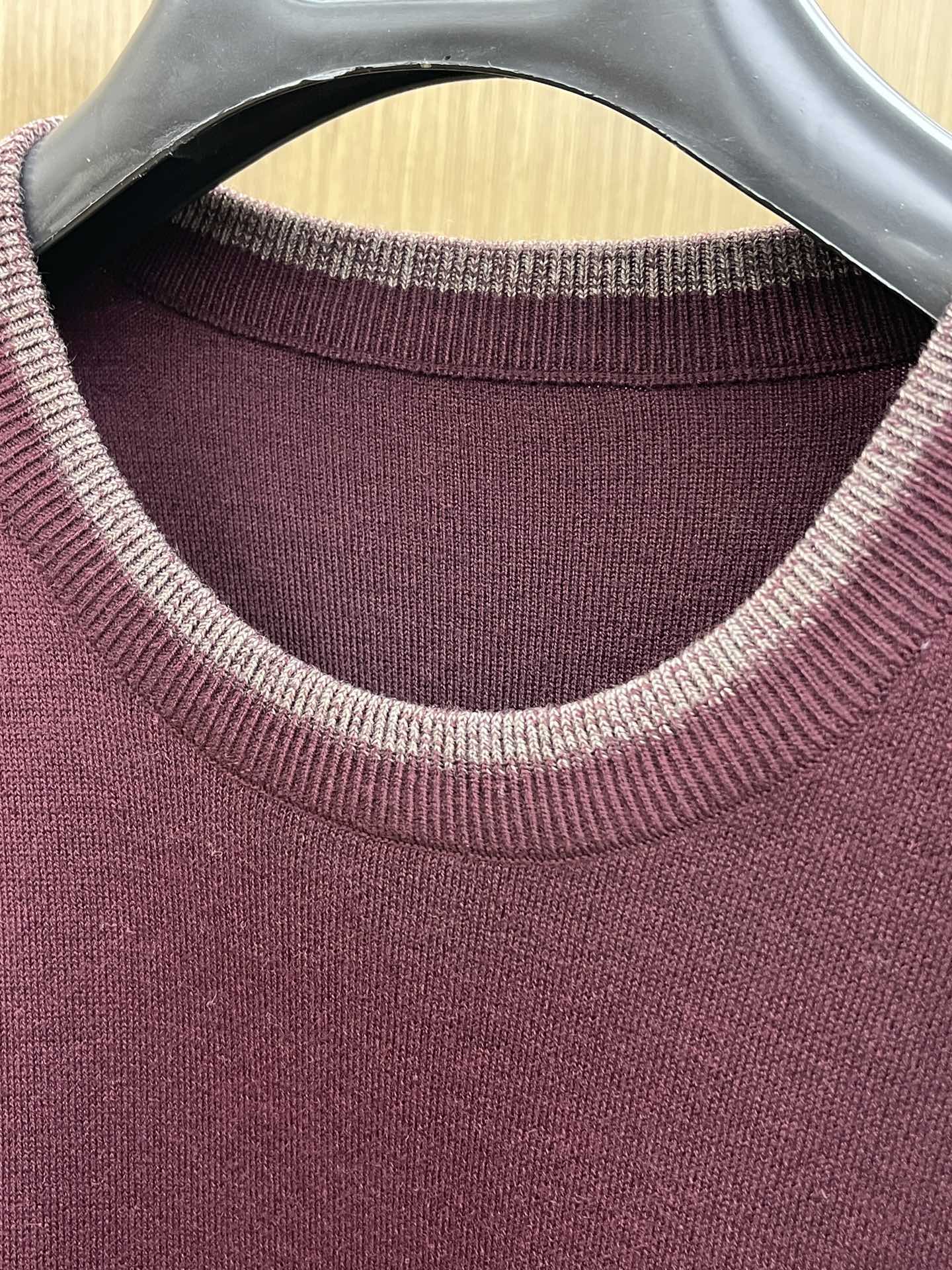 秋冬 Zz🔥官网秋冬Zegna羊毛针织衫 精致羊毛针织工艺 所有细节做工完美简约时尚 适配商务、fjj休