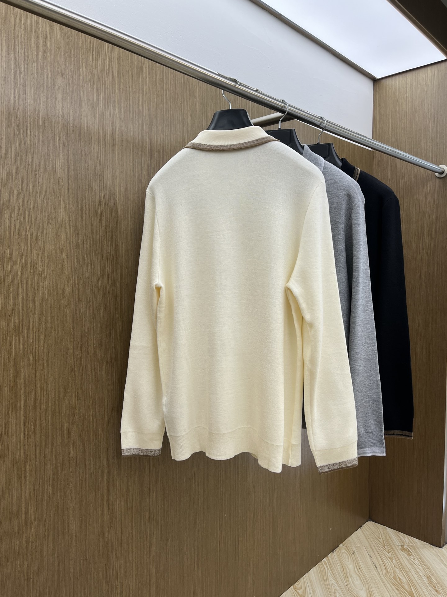 秋冬 ZZ 🔥官网秋冬Zegna羊毛针织衫 精致羊毛针织工艺 所有细节做工完美简约时尚 适配商务、fjj