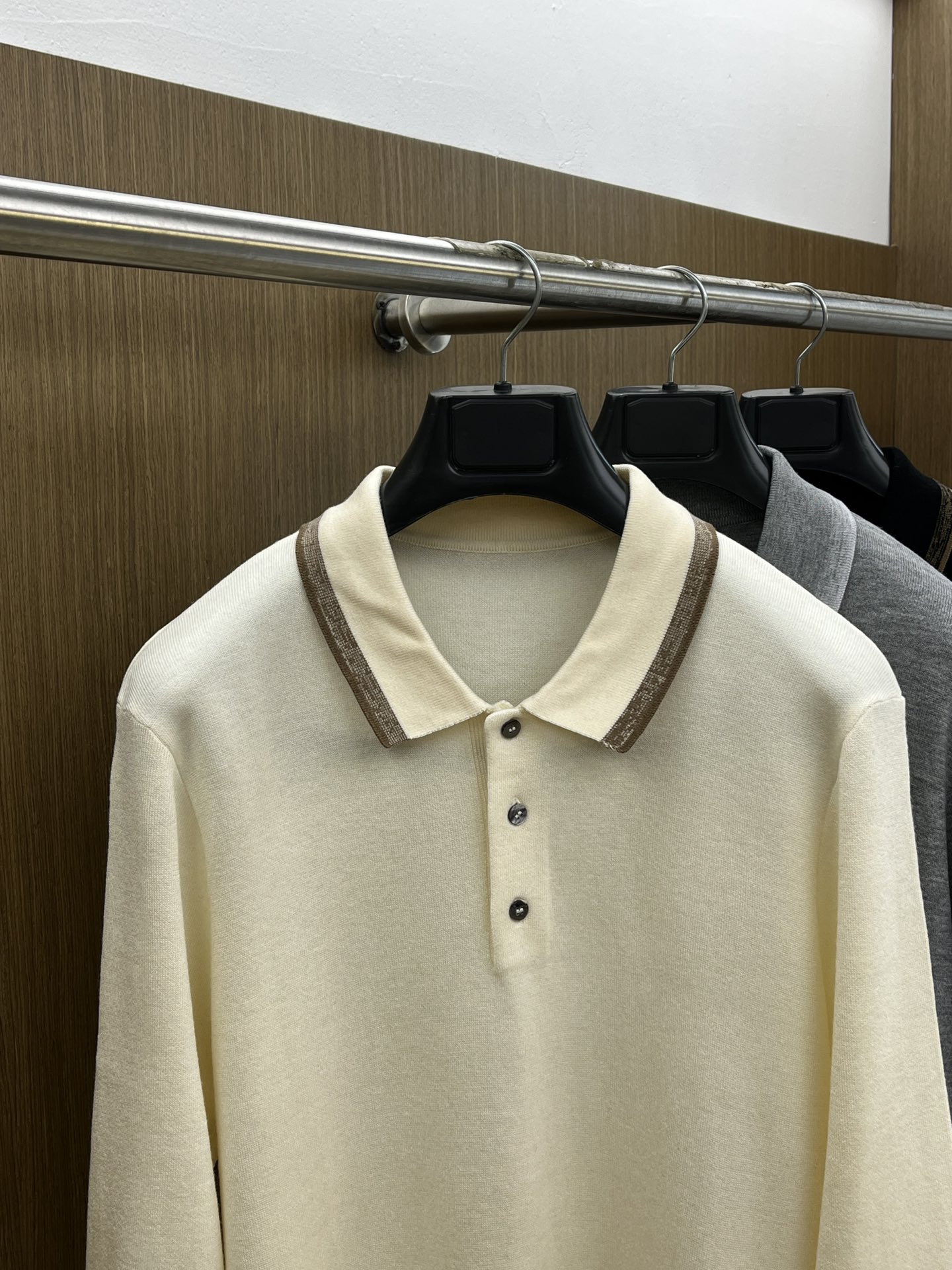 秋冬 ZZ 🔥官网秋冬Zegna羊毛针织衫 精致羊毛针织工艺 所有细节做工完美简约时尚 适配商务、fjj