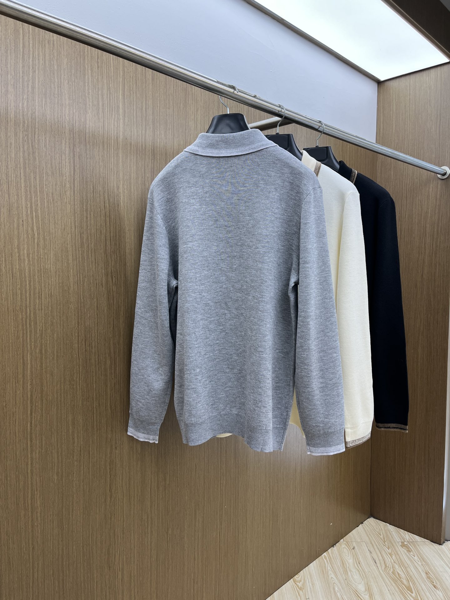 秋冬 ZZ 🔥官网秋冬Zegna羊毛针织衫 精致羊毛针织工艺 所有细节做工完美简约时尚 适配商务、fjj