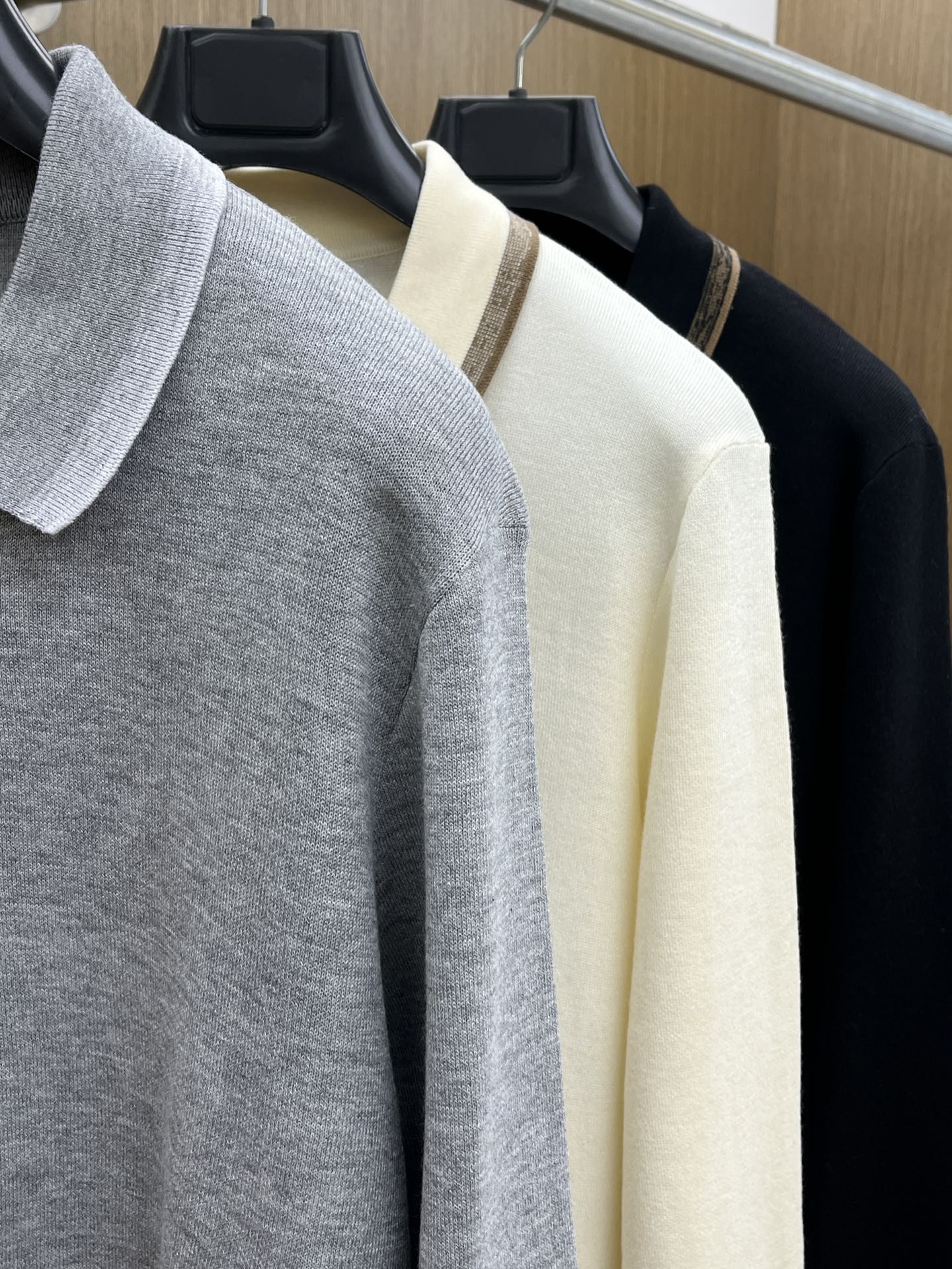 秋冬 ZZ 🔥官网秋冬Zegna羊毛针织衫 精致羊毛针织工艺 所有细节做工完美简约时尚 适配商务、fjj