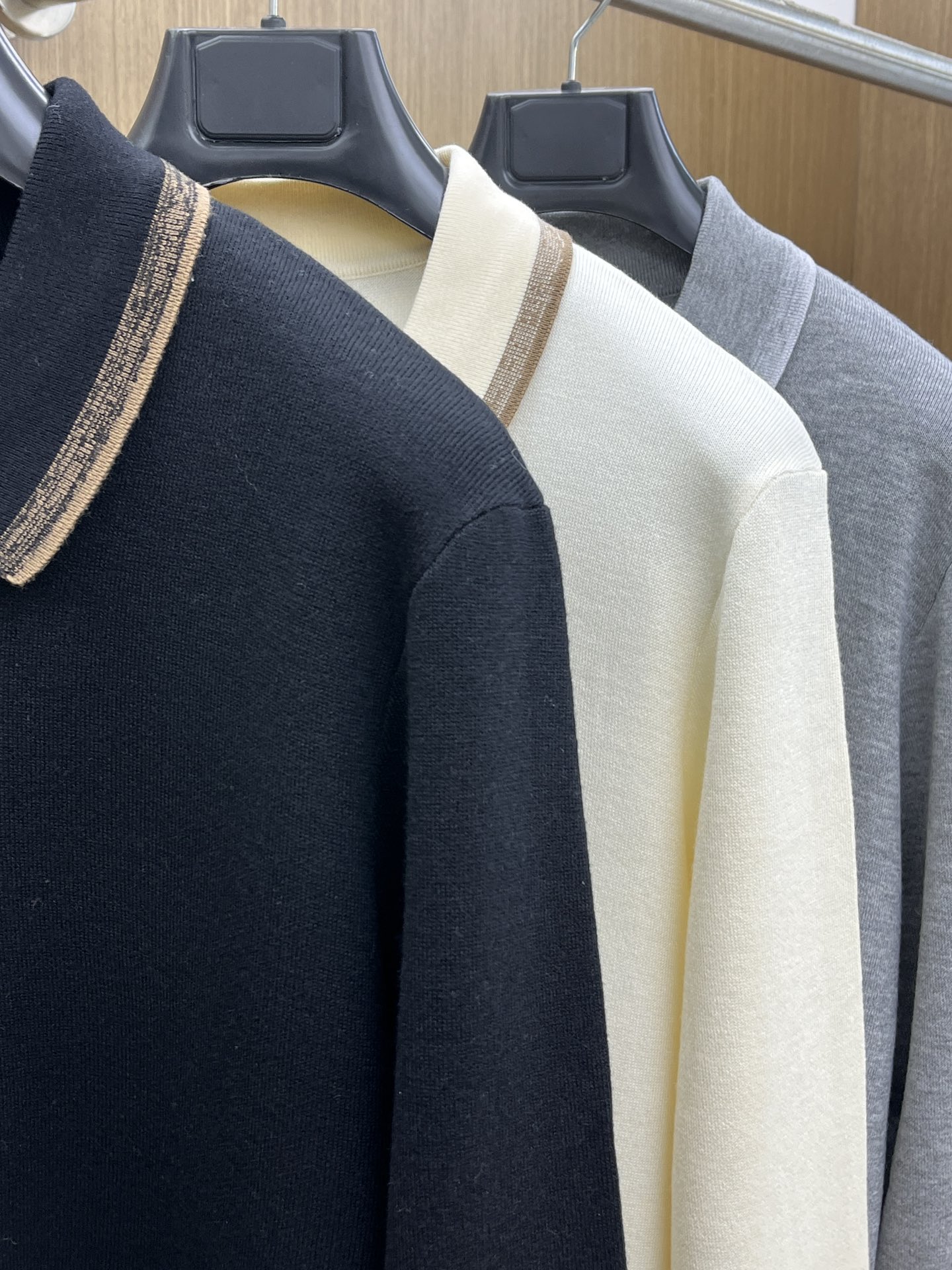 秋冬 ZZ 🔥官网秋冬Zegna羊毛针织衫 精致羊毛针织工艺 所有细节做工完美简约时尚 适配商务、fjj