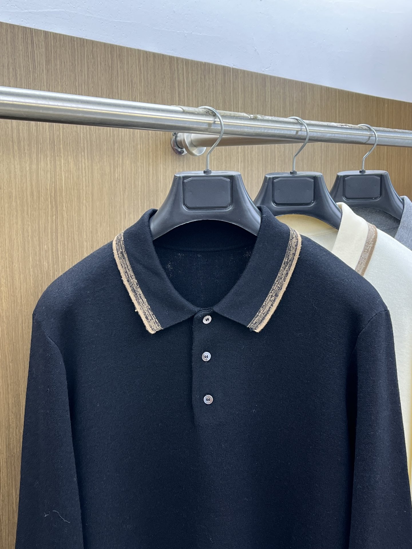 秋冬 ZZ 🔥官网秋冬Zegna羊毛针织衫 精致羊毛针织工艺 所有细节做工完美简约时尚 适配商务、fjj