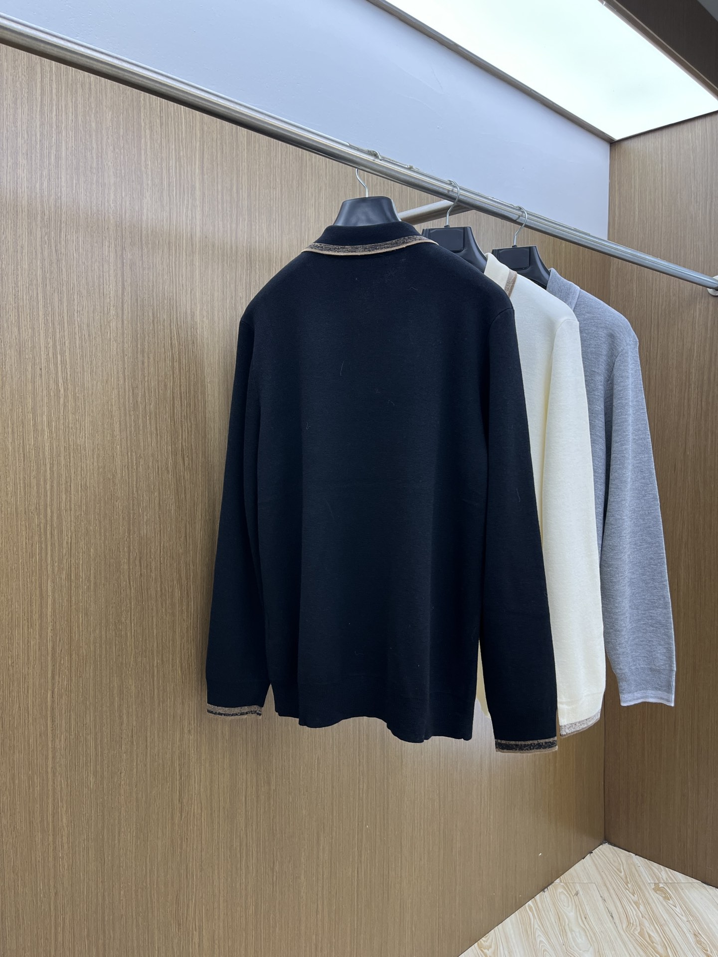 秋冬 ZZ 🔥官网秋冬Zegna羊毛针织衫 精致羊毛针织工艺 所有细节做工完美简约时尚 适配商务、fjj