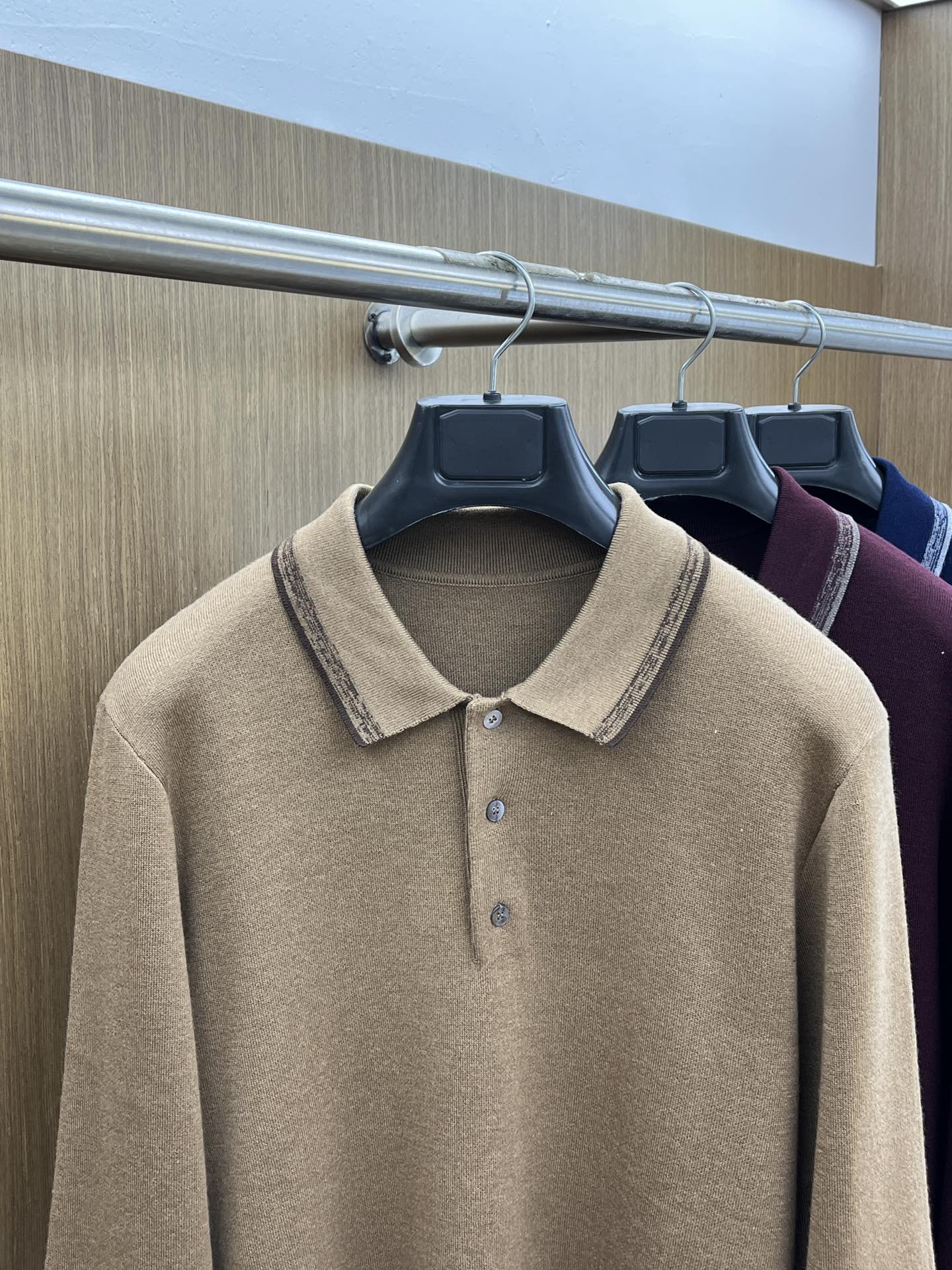 秋冬 ZZ 🔥官网秋冬Zegna羊毛针织衫 精致羊毛针织工艺 所有细节做工完美简约时尚 适配商务、fjj