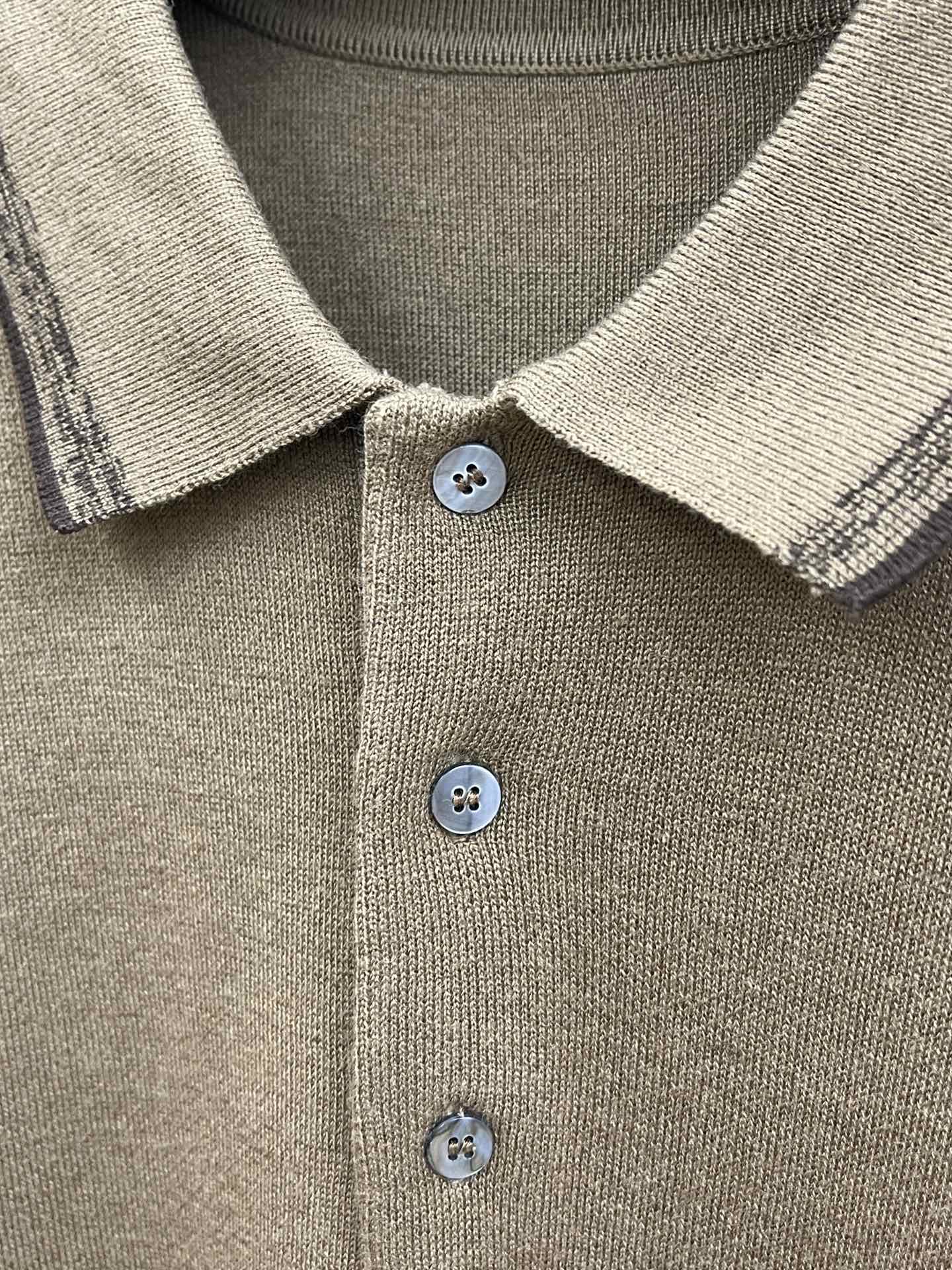 秋冬 ZZ 🔥官网秋冬Zegna羊毛针织衫 精致羊毛针织工艺 所有细节做工完美简约时尚 适配商务、fjj