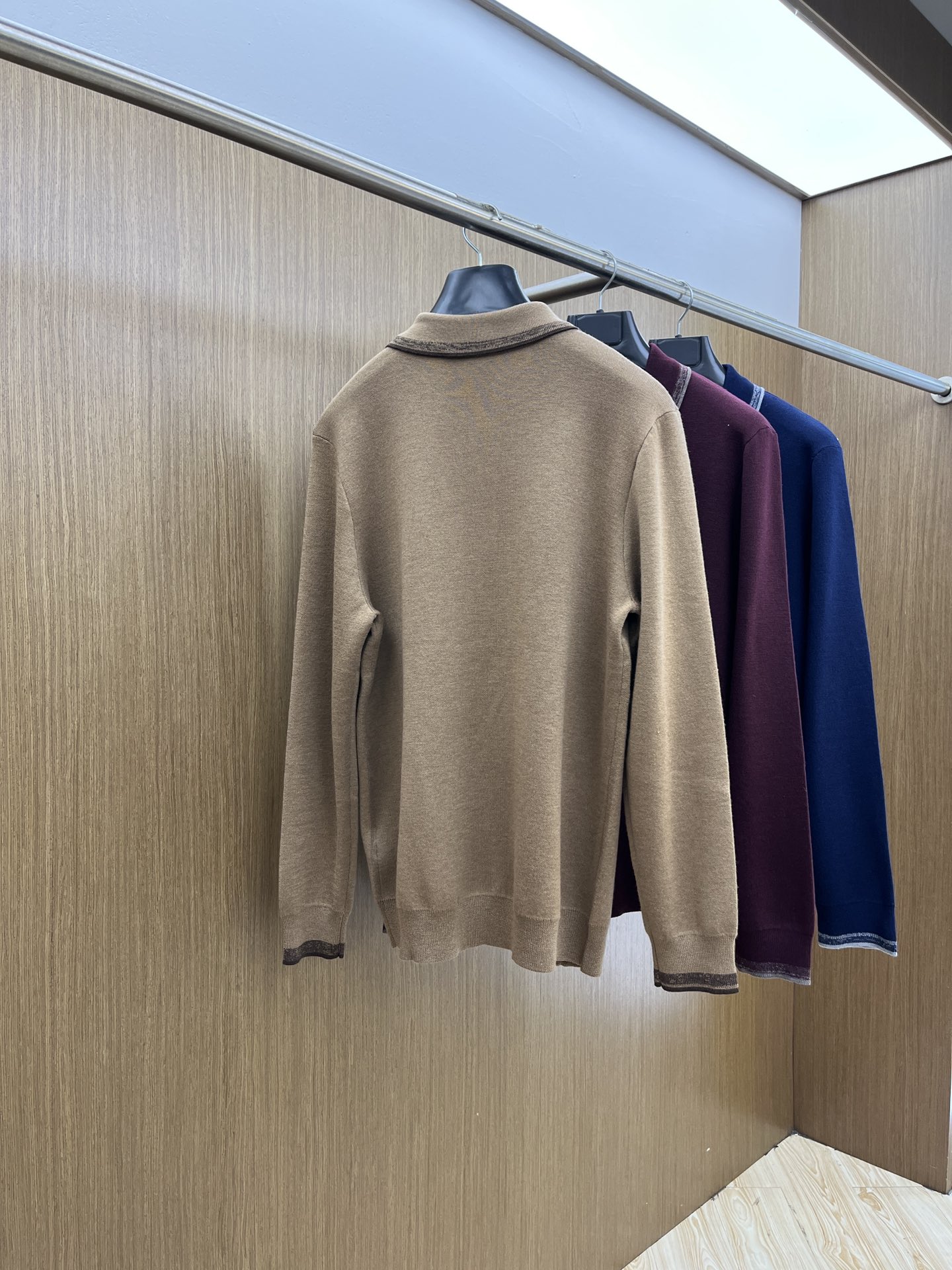 秋冬 ZZ 🔥官网秋冬Zegna羊毛针织衫 精致羊毛针织工艺 所有细节做工完美简约时尚 适配商务、fjj