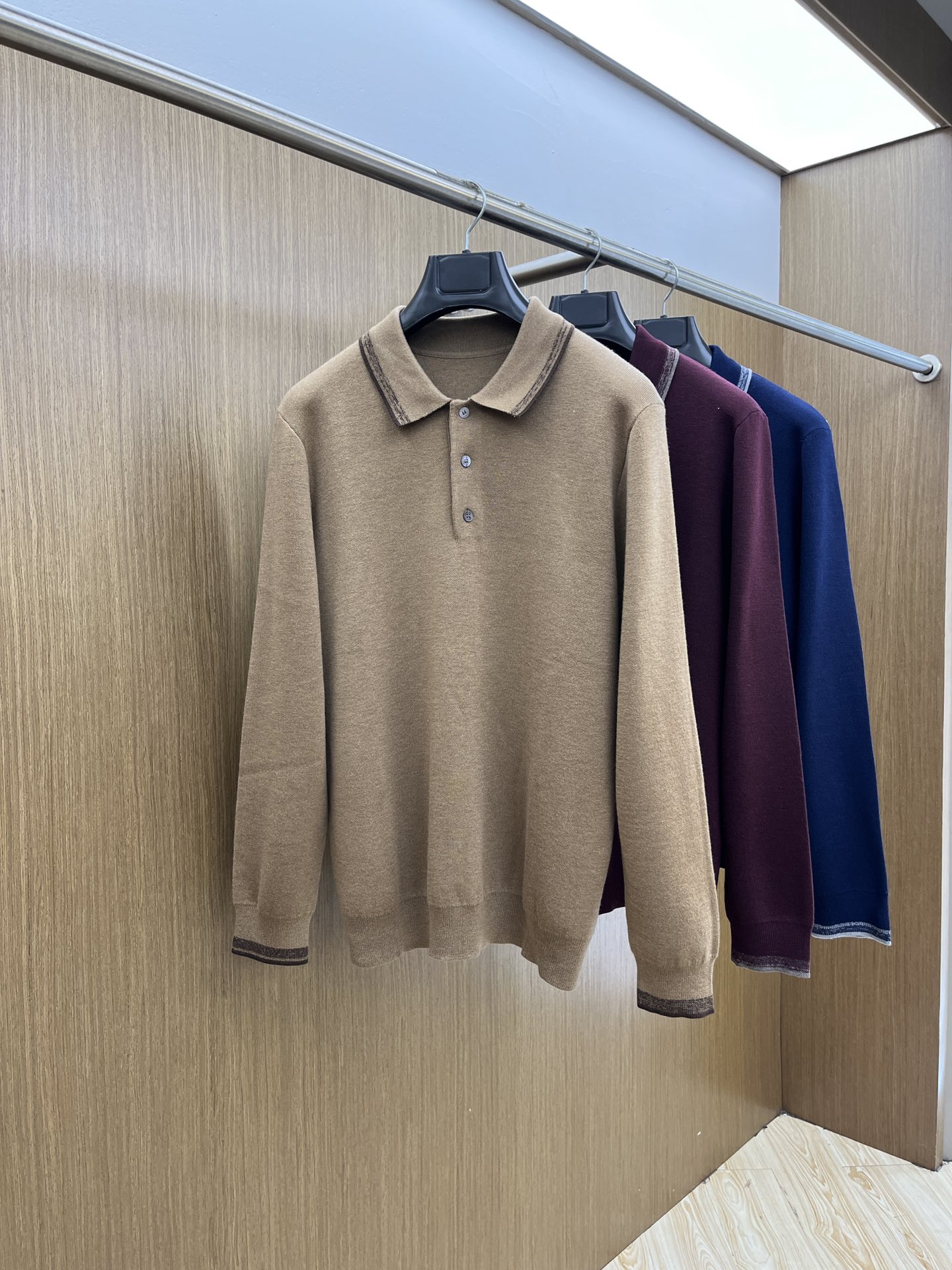 秋冬 ZZ 🔥官网秋冬Zegna羊毛针织衫 精致羊毛针织工艺 所有细节做工完美简约时尚 适配商务、fjj