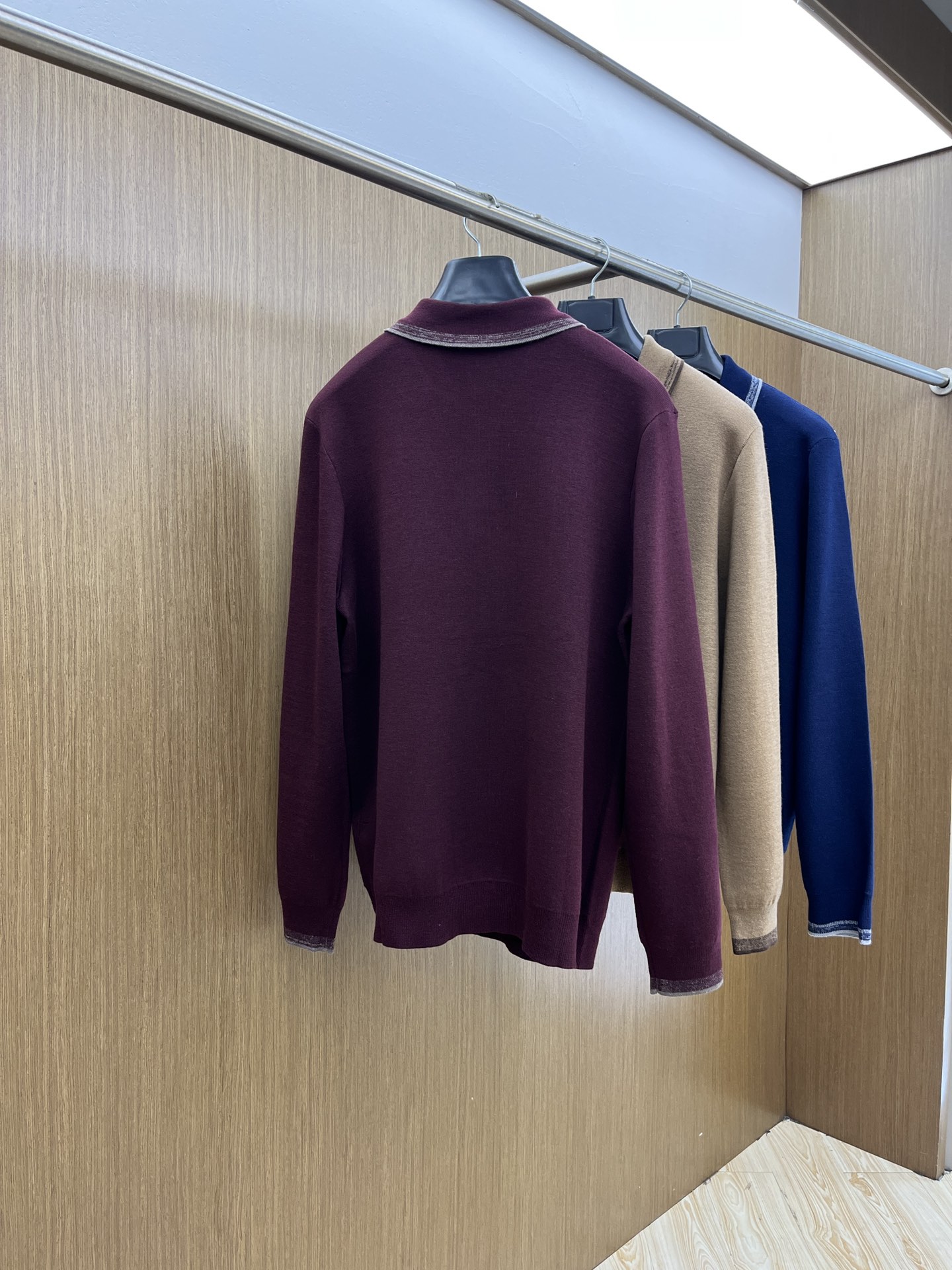 秋冬 ZZ 🔥官网秋冬Zegna羊毛针织衫 精致羊毛针织工艺 所有细节做工完美简约时尚 适配商务、fjj