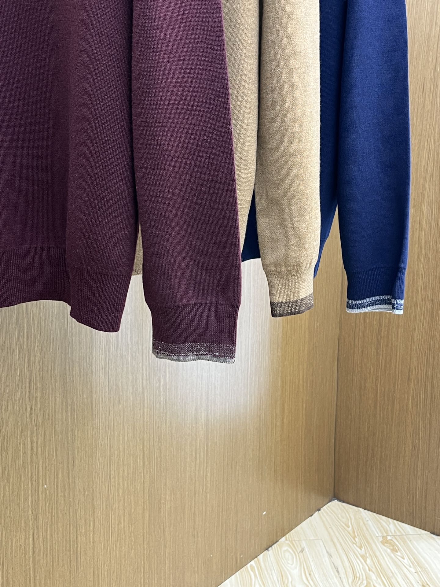 秋冬 ZZ 🔥官网秋冬Zegna羊毛针织衫 精致羊毛针织工艺 所有细节做工完美简约时尚 适配商务、fjj