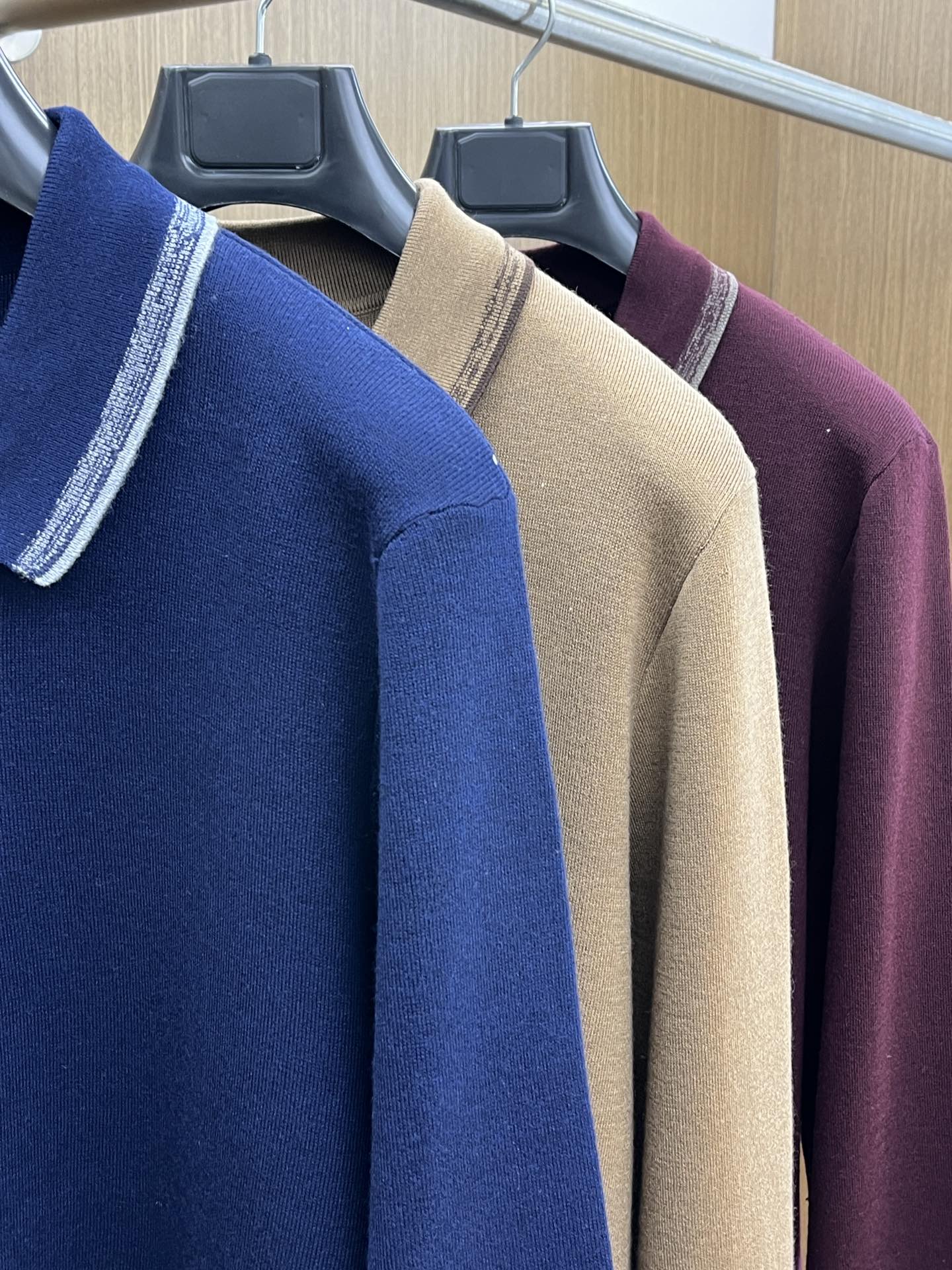 秋冬 ZZ 🔥官网秋冬Zegna羊毛针织衫 精致羊毛针织工艺 所有细节做工完美简约时尚 适配商务、fjj