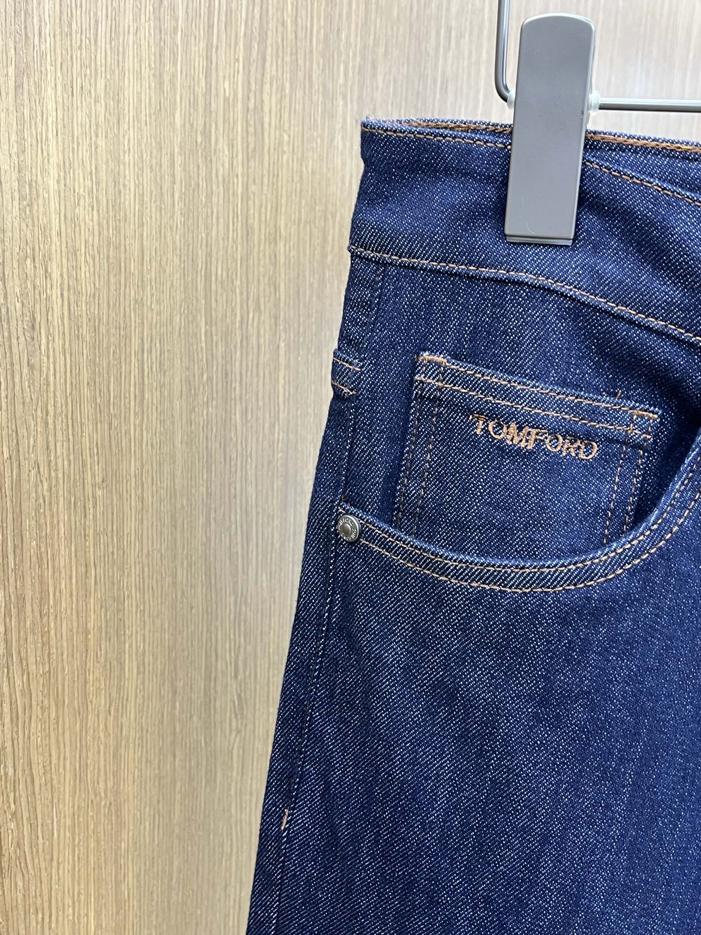 秋冬 TF 🔥🔥高端定制、25SS秋冬最新款牛仔裤 柜台同步发售 进口固色面料 原版定制复刻 客供五金辅