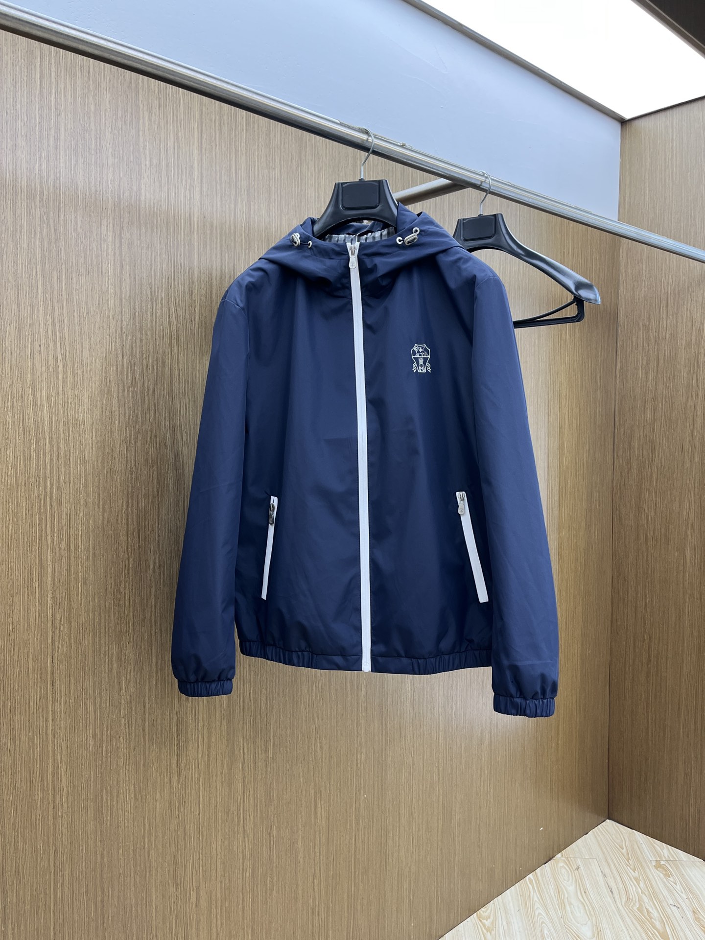秋冬 BC-Brunello Cucineli 布鲁内洛·库奇内利💥独家专供最新时尚连帽夹克。经典设计感