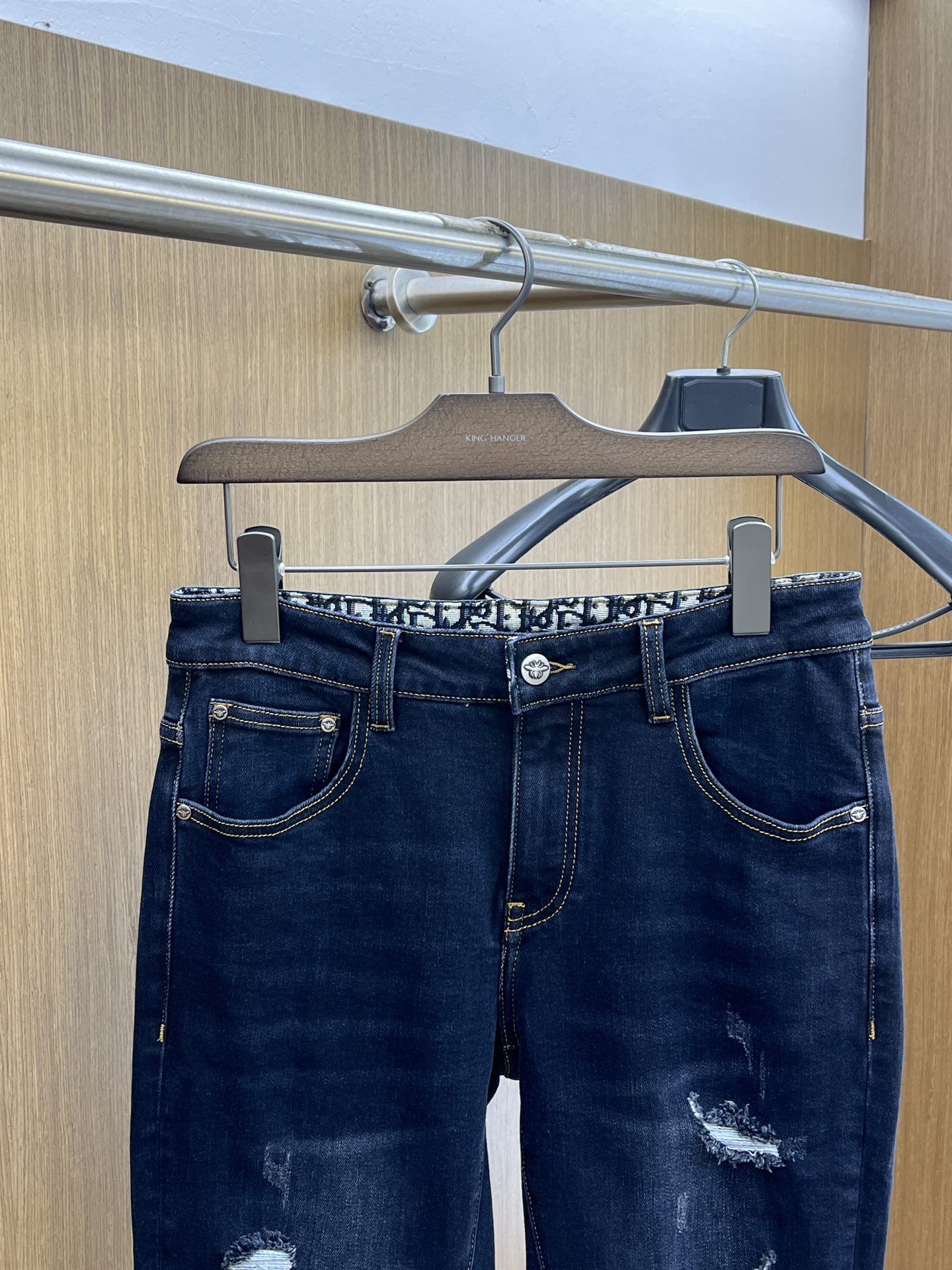 秋冬 CD 🔥高端定制、2025早秋最新款牛仔裤 柜台同步发售 原版定制复刻 客供五金辅料 原单品质 进