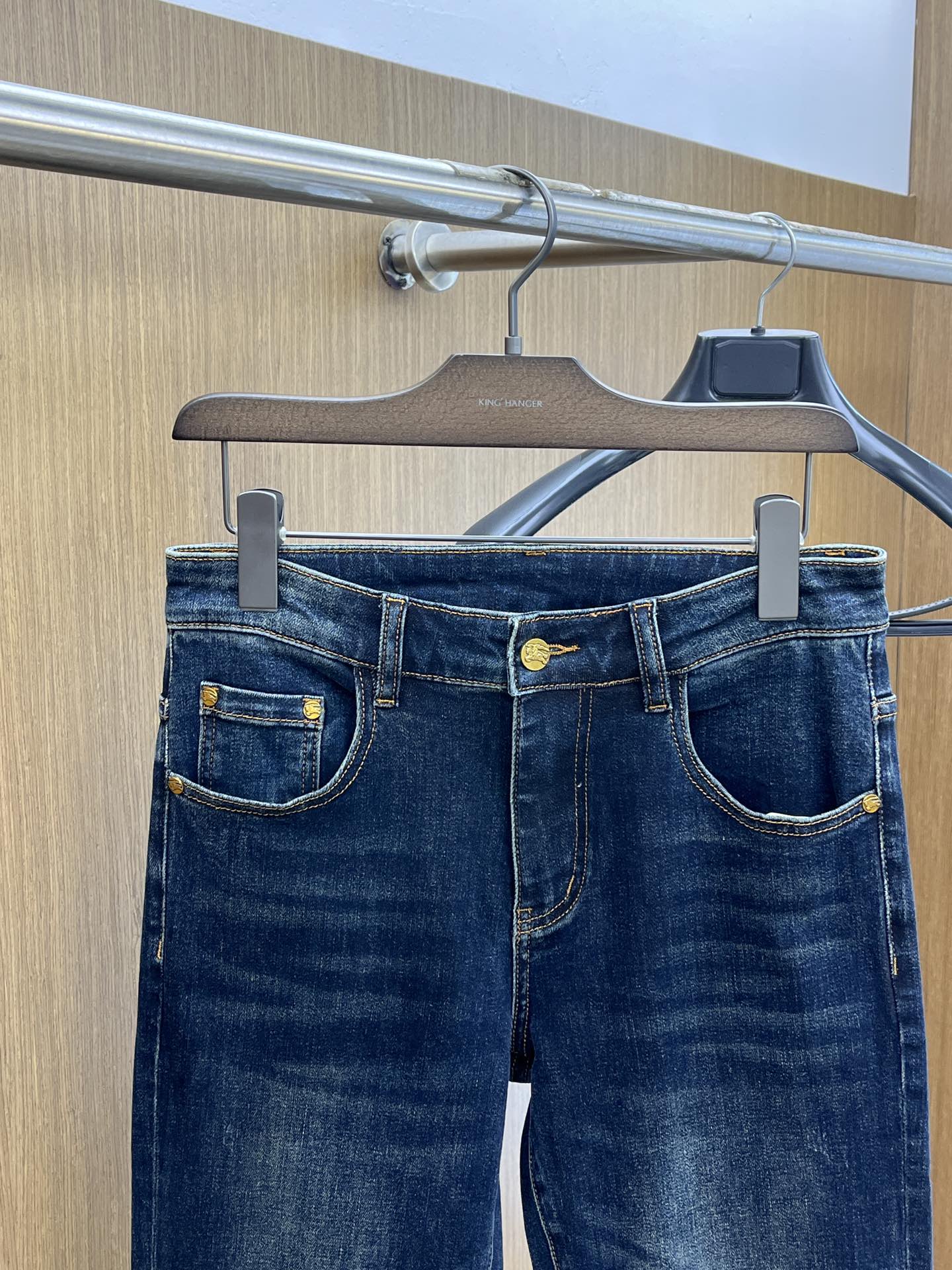 秋冬 BBR 🔥高端定制、2025早秋最新款牛仔裤 柜台同步发售 原版定制复刻 客供五金辅料 原单品质 