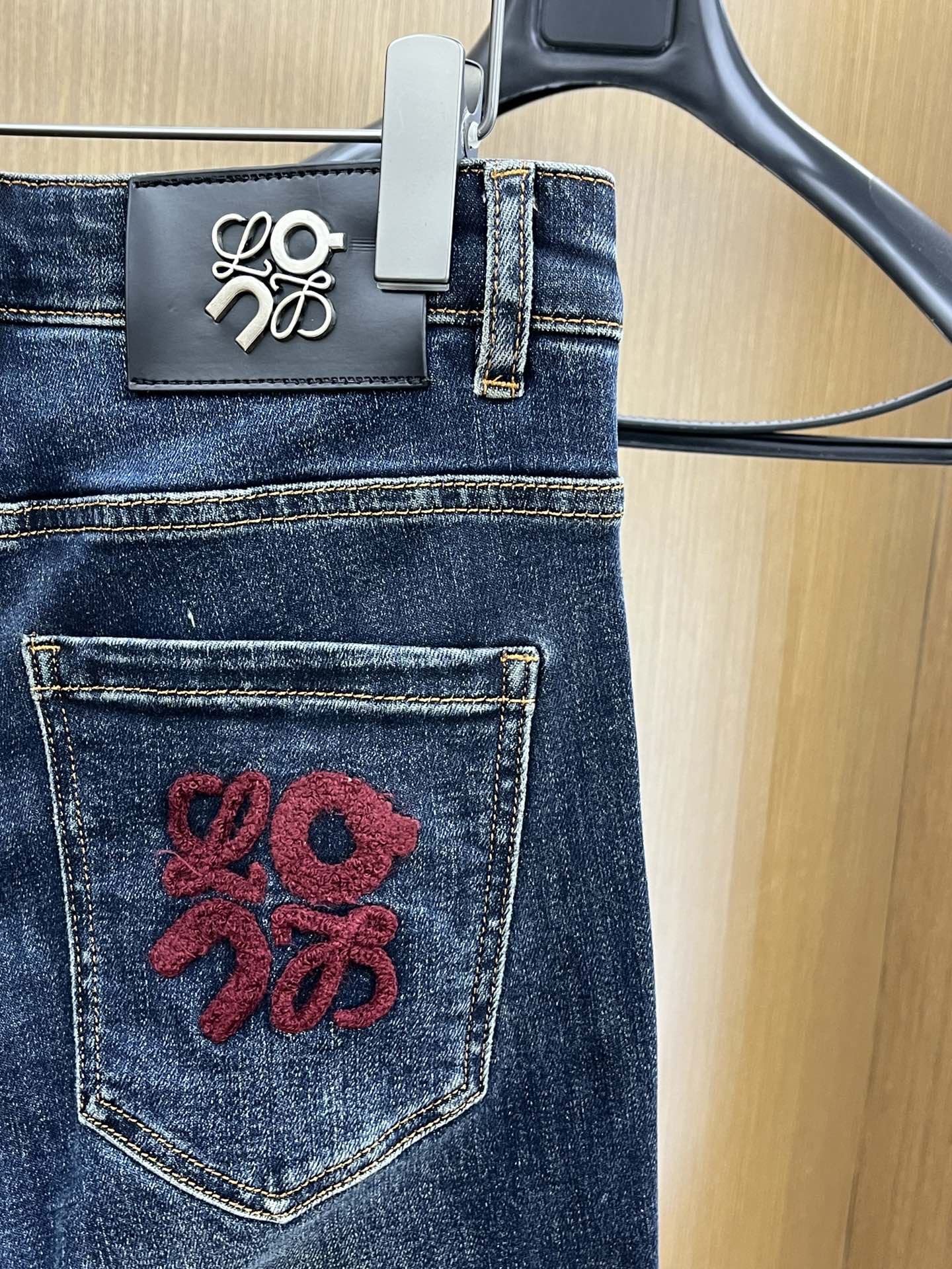 秋冬 Loe 🔥高端定制、2025早秋最新款牛仔裤 柜台同步发售 原版定制复刻 客供五金辅料 原单品质 