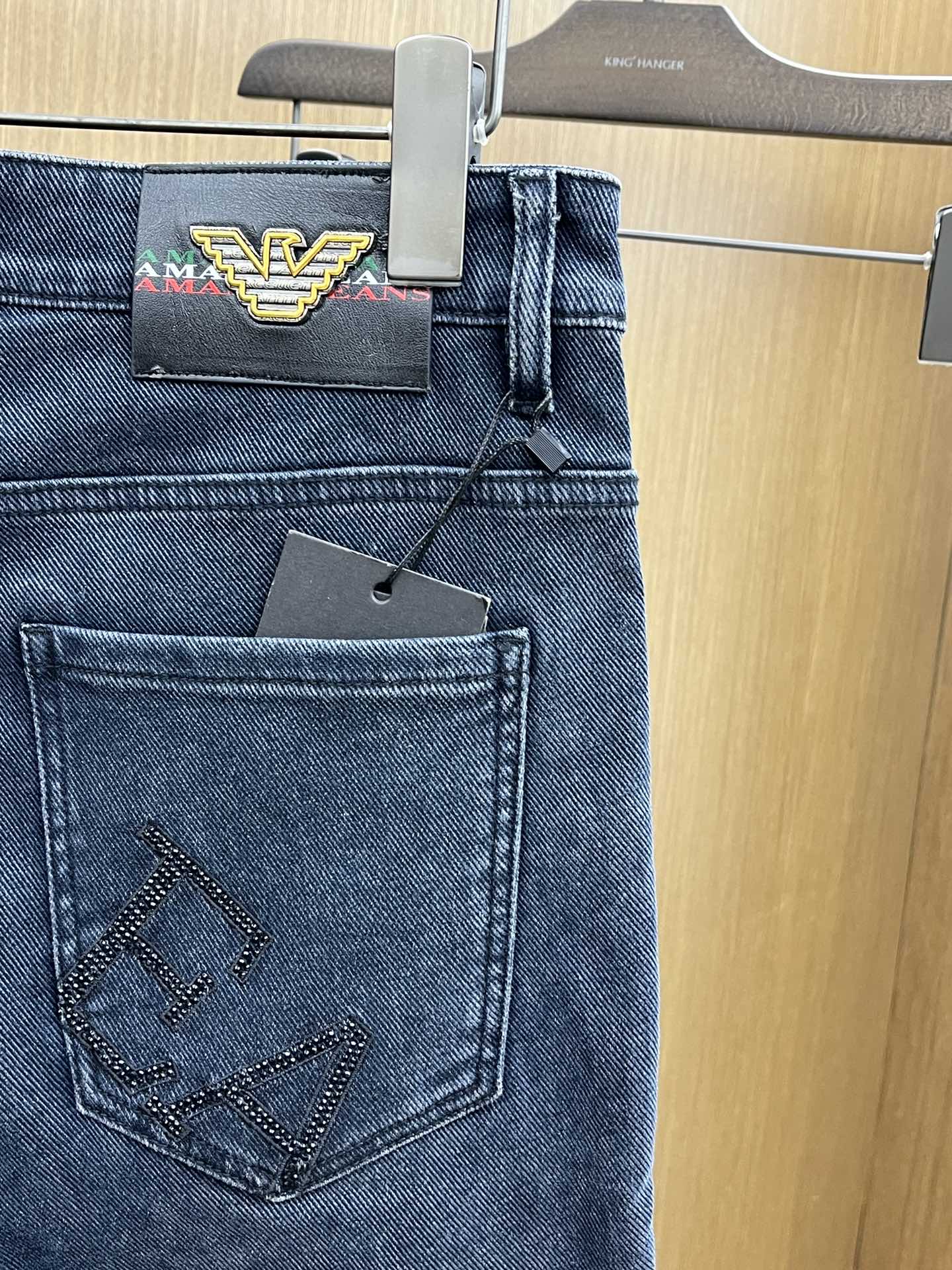 秋冬 AJ 🔥🔥高端定制、25SS秋冬最新款牛仔裤 柜台同步发售 进口固色面料 原版定制复刻 客供五金辅