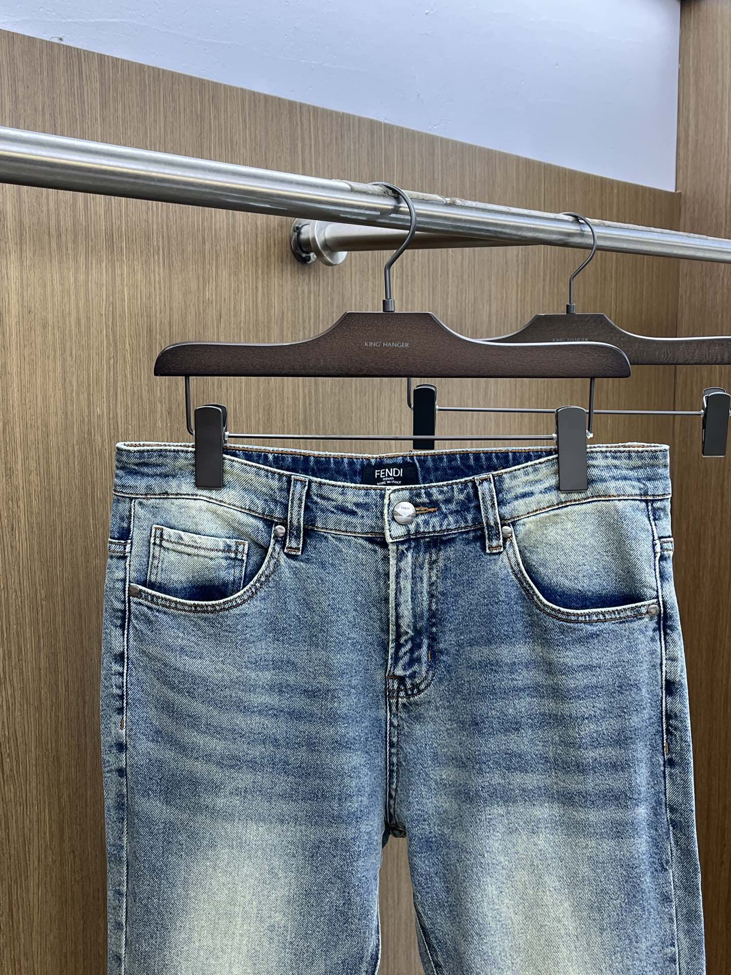 秋冬 FD 🔥🔥高端定制、25SS秋冬最新款牛仔裤 柜台同步发售 进口固色面料 原版定制复刻 客供五金辅