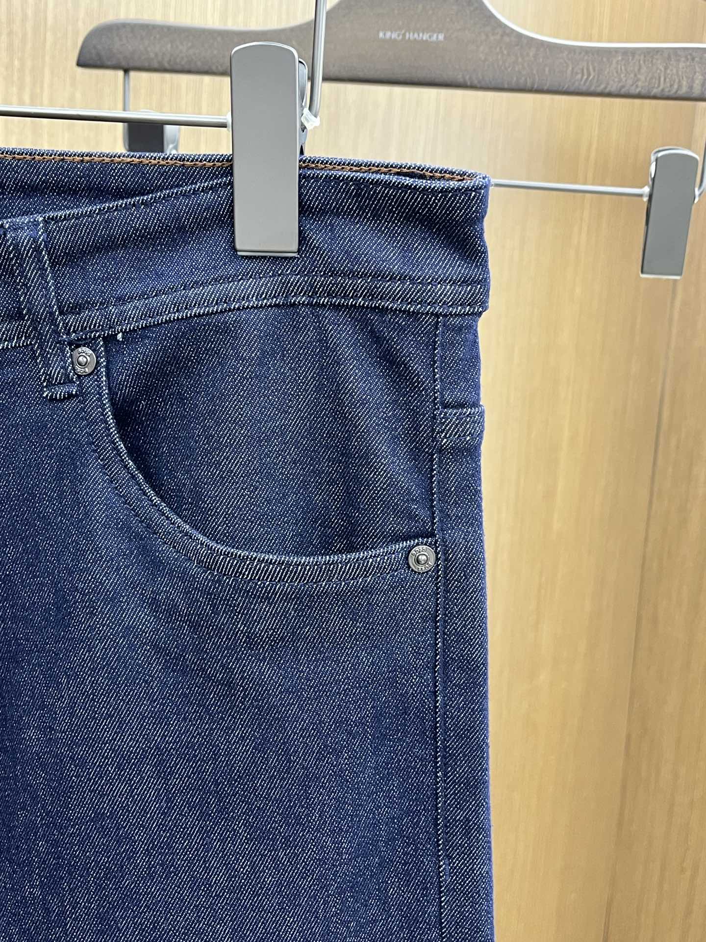 秋冬 Boss 🔥🔥高端定制、25SS秋冬最新款牛仔裤 柜台同步发售 进口固色面料 原版定制复刻 客供五