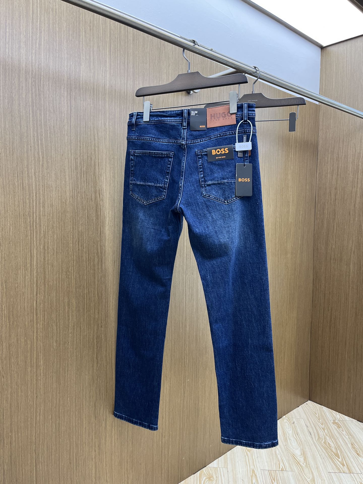 秋冬 Boss 🔥🔥高端定制、25SS秋冬最新款牛仔裤 柜台同步发售 进口固色面料 原版定制复刻 客供五
