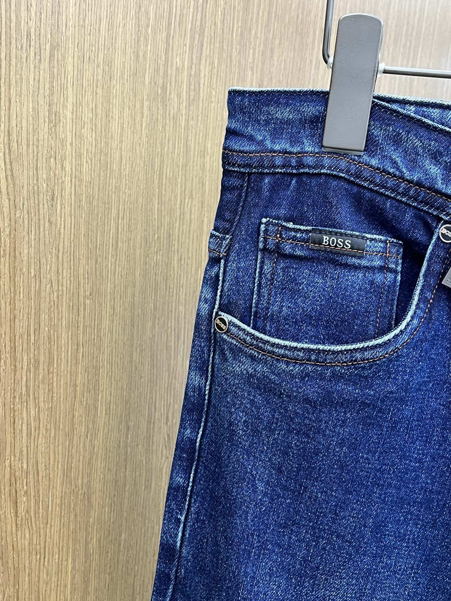 秋冬 Boss 🔥🔥高端定制、25SS秋冬最新款牛仔裤 柜台同步发售 进口固色面料 原版定制复刻 客供五