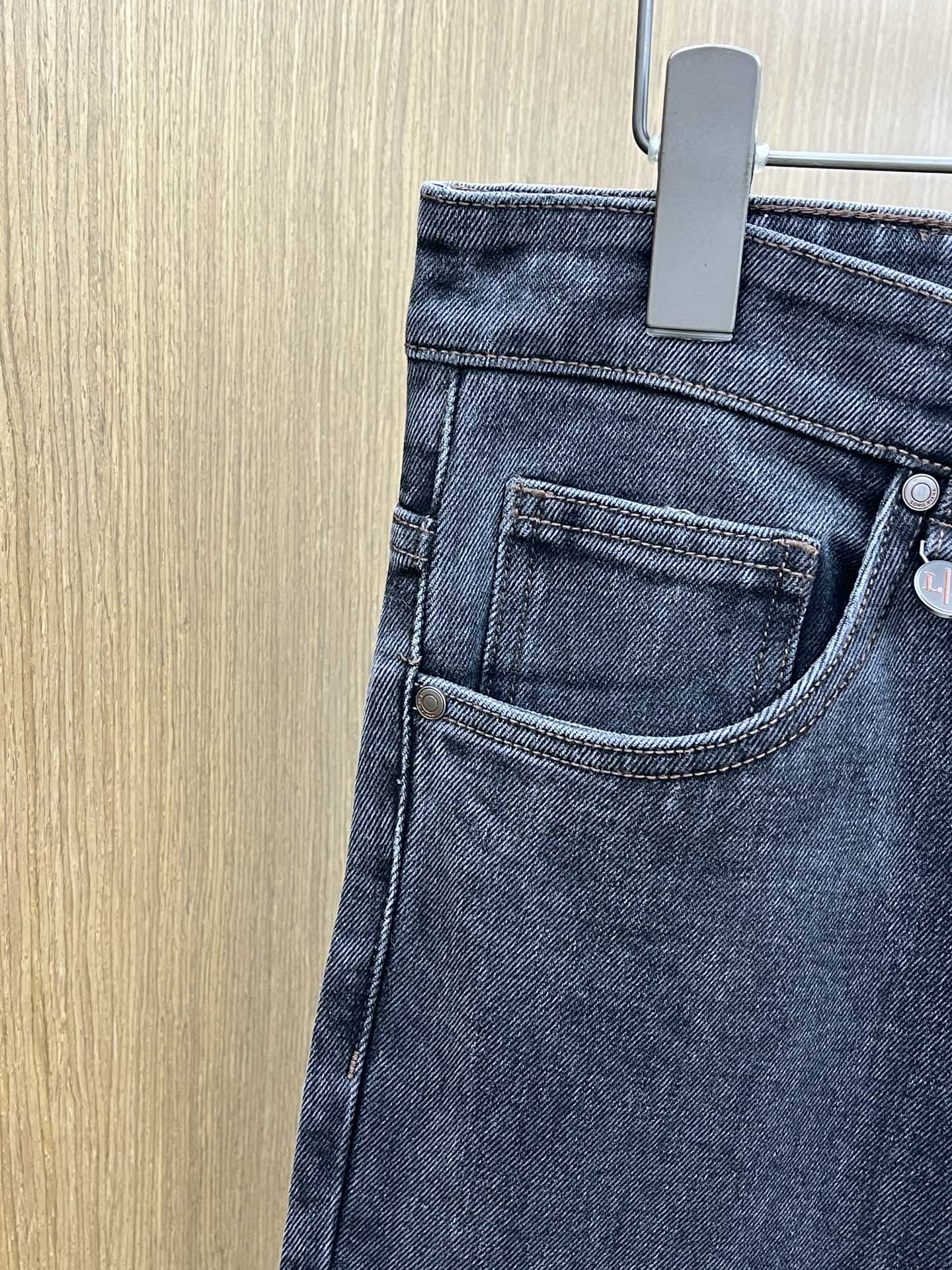 秋冬 lP🆕 🔥🔥高端定制、25SS秋冬最新款牛仔裤 柜台同步发售 进口固色面料 原版定制复刻 客供五金