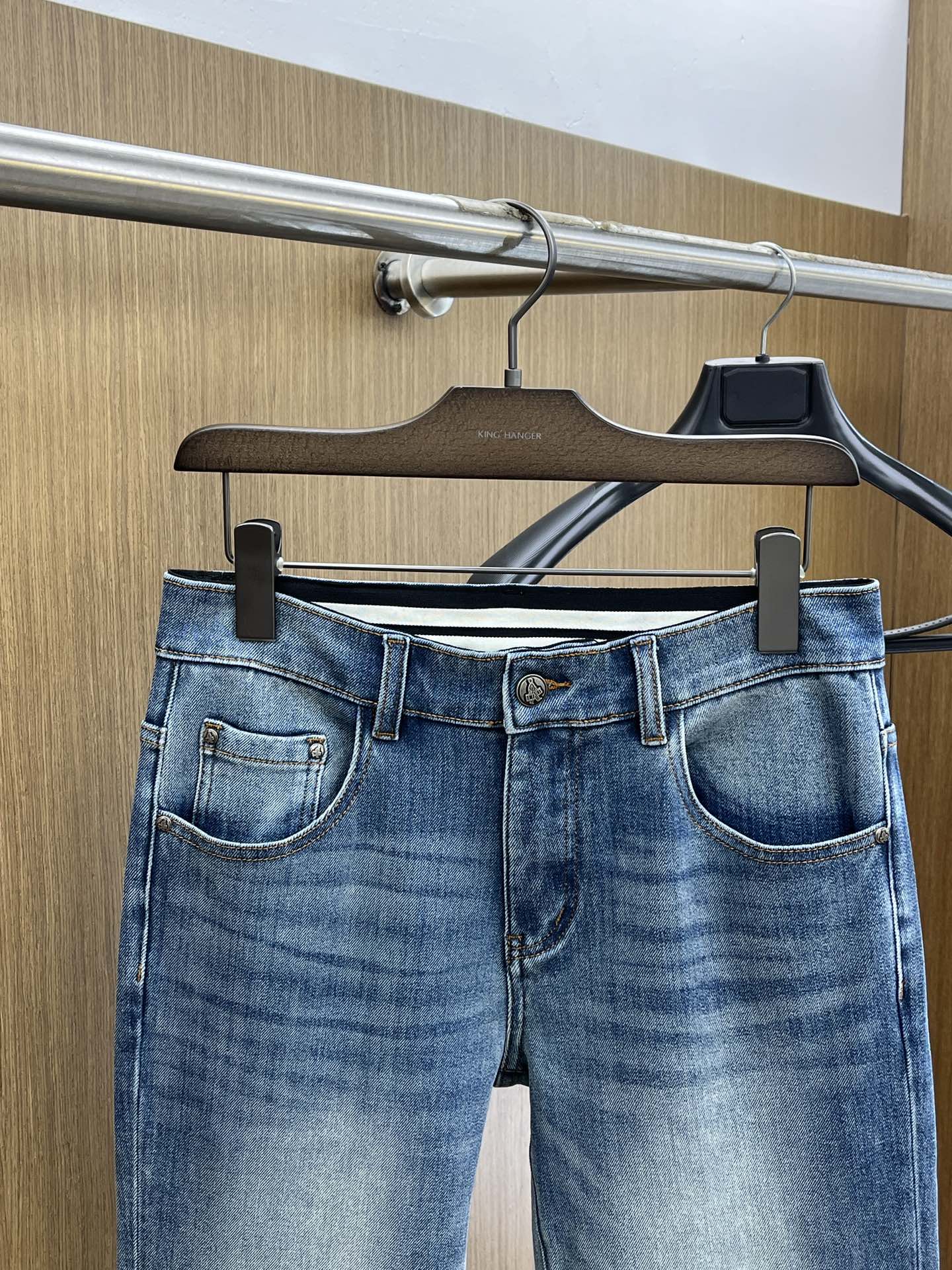 秋冬 PD 🔥高端定制、2025早秋最新款牛仔裤 柜台同步发售 原版定制复刻 客供五金辅料 原单品质 进