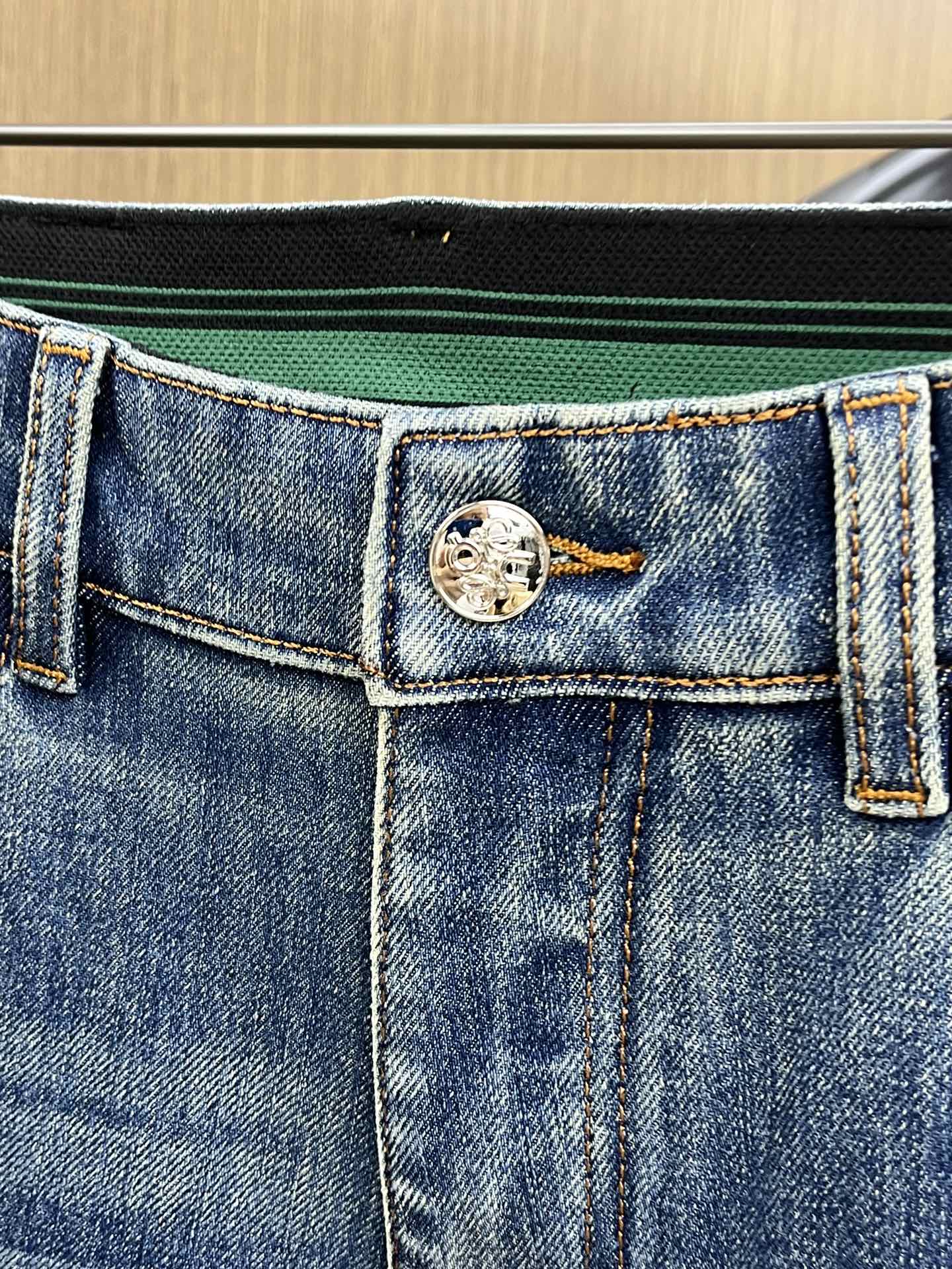 秋冬 Loe 🔥高端定制、2025早秋最新款牛仔裤 柜台同步发售 原版定制复刻 客供五金辅料 原单品质 