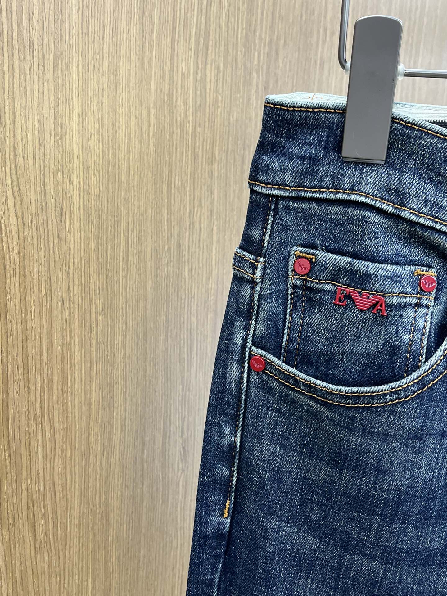 秋冬 AJ🔥高端定制、2025早秋最新款牛仔裤 柜台同步发售 原版定制复刻 客供五金辅料 原单品质 进口