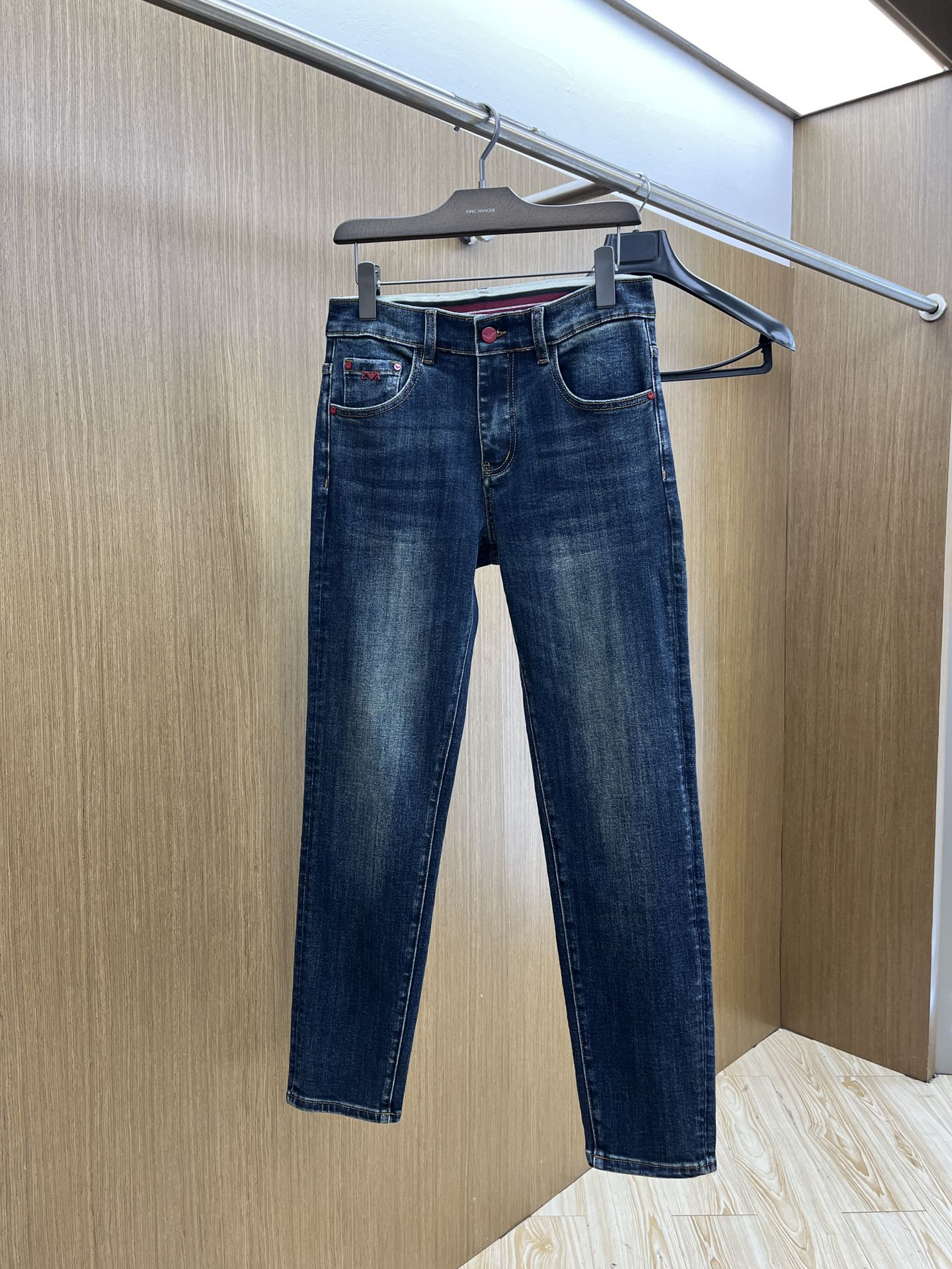 秋冬 AJ🔥高端定制、2025早秋最新款牛仔裤 柜台同步发售 原版定制复刻 客供五金辅料 原单品质 进口