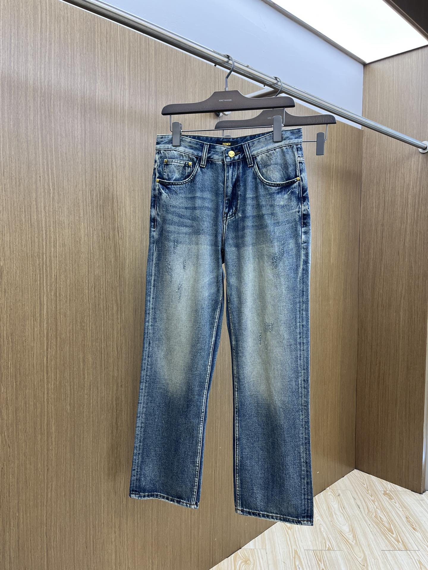 新品 FD 🔥🔥高端定制、2025早春最新款牛仔裤 柜台同步发售 原版定制复刻 客供五金辅料 原单品质 