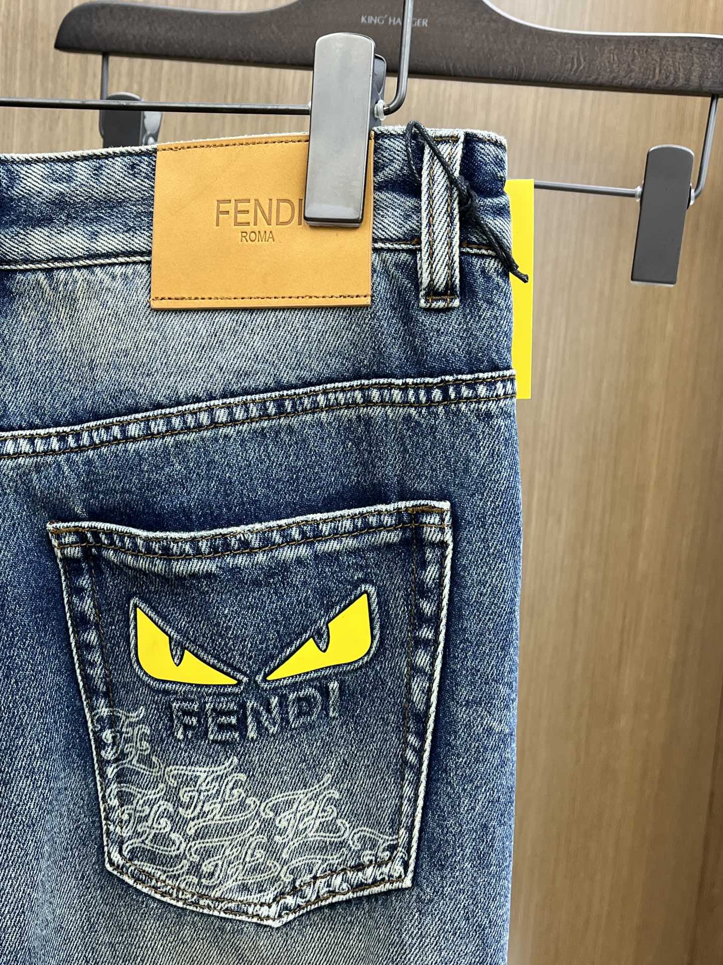 新品 FD 🔥🔥高端定制、2025早春最新款牛仔裤 柜台同步发售 原版定制复刻 客供五金辅料 原单品质 