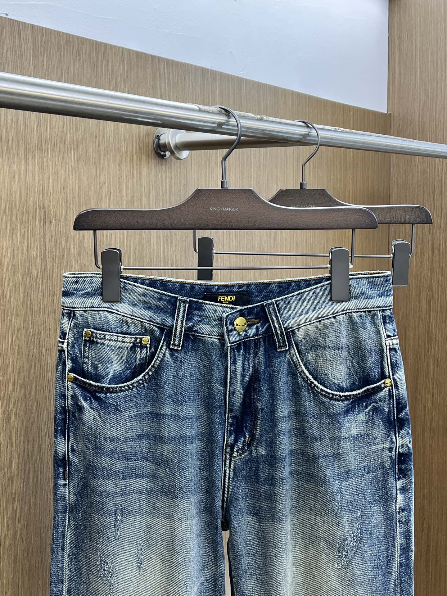 新品 FD 🔥🔥高端定制、2025早春最新款牛仔裤 柜台同步发售 原版定制复刻 客供五金辅料 原单品质 