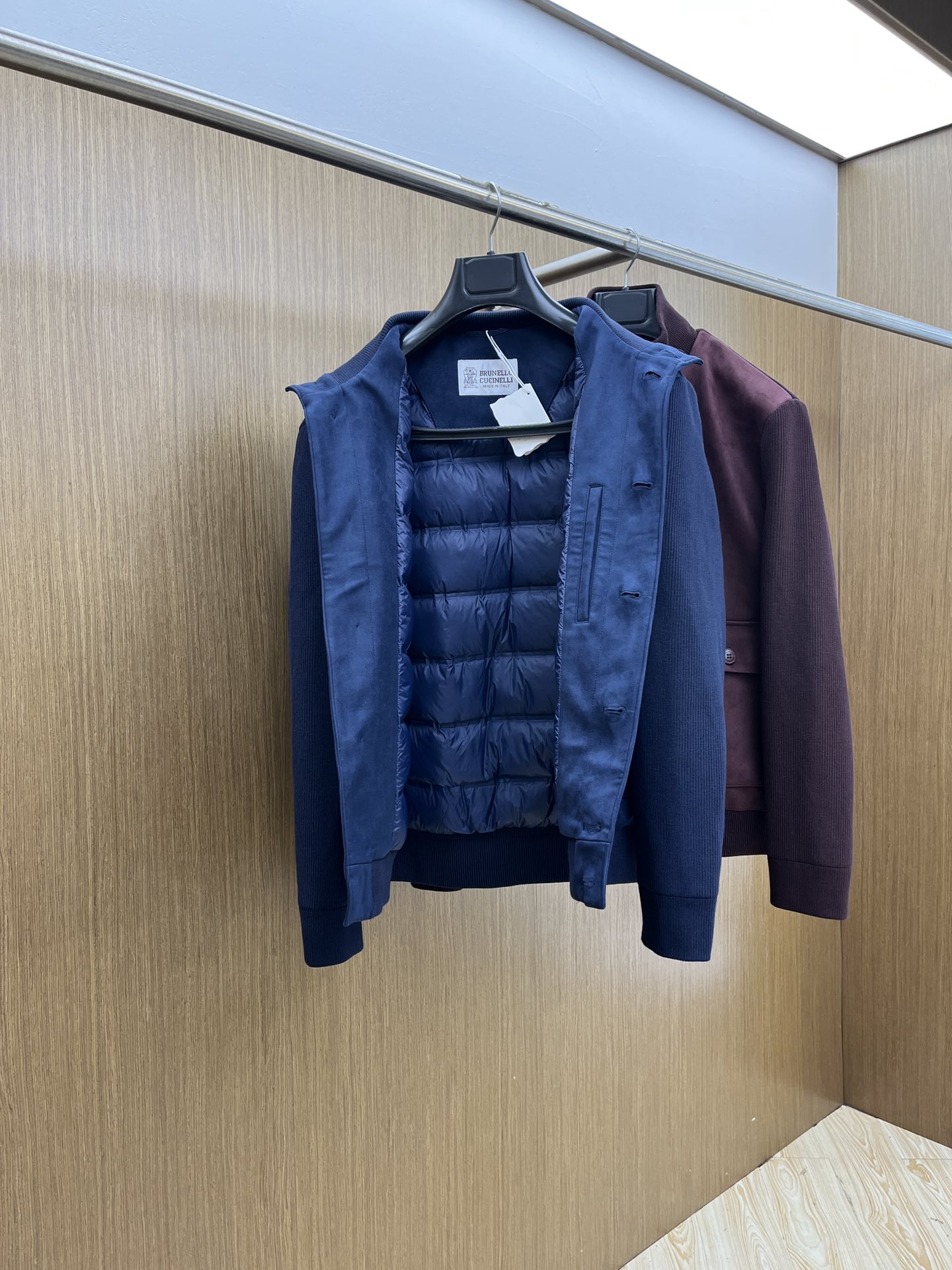 秋冬 BC-Brunello Cucineli 布鲁内洛·库奇内利💥独家专供最新时尚秋冬羽绒外套 针织拼