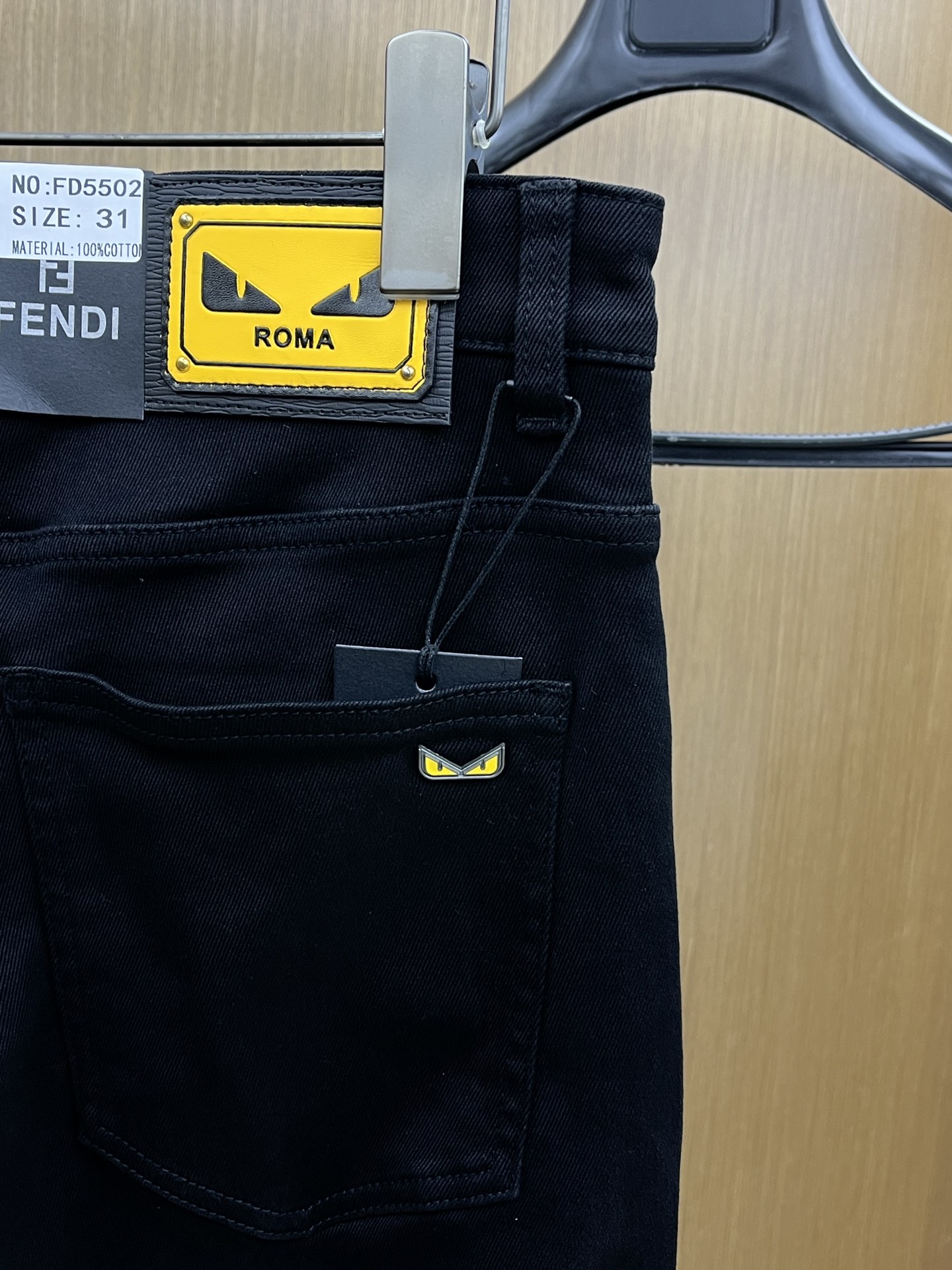 秋冬 FD 🔥🔥高端定制、25SS秋冬最新款牛仔裤 柜台同步发售 进口固色面料 原版定制复刻 客供五金辅