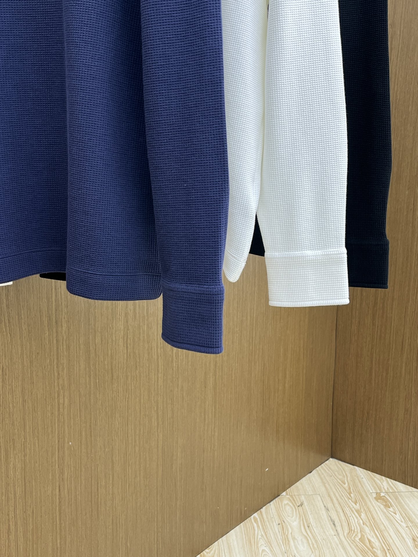 秋冬 ZZ 🔥秋冬ZEGNA长袖 选用华夫格面料细腻柔软上身舒适 简约时尚 fjj适配商务、休闲等多种场