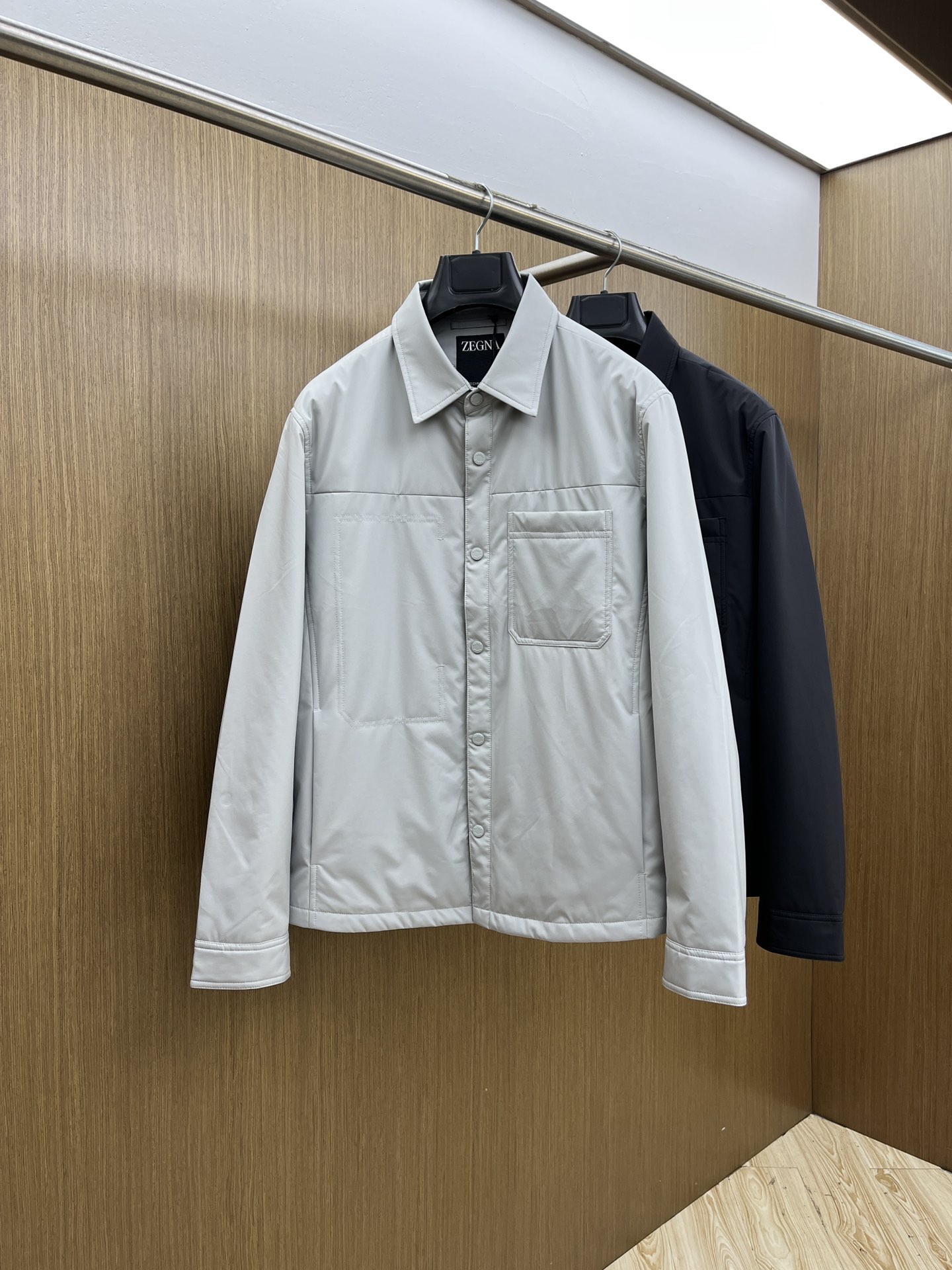 秋冬 Zz 🔥FW秋冬男士经典时尚薄棉外套 商务 高科技面料手感细腻柔软，客供顶级聚酰胺锦纶纤维面料,极