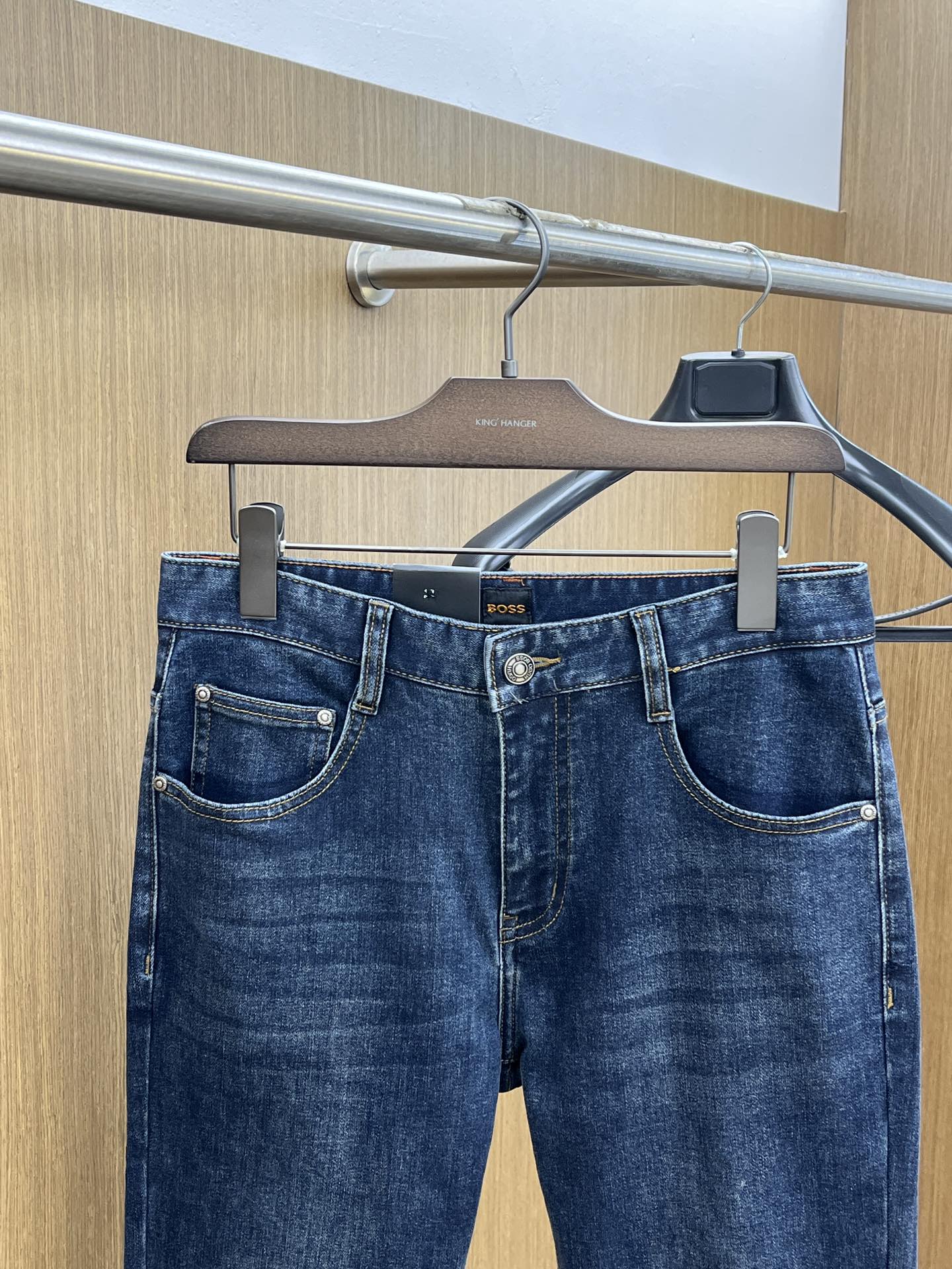 秋冬 Hugo🔥🔥高端定制、25SS秋冬最新款牛仔裤 柜台同步发售 进口固色面料 原版定制复刻 客供五金