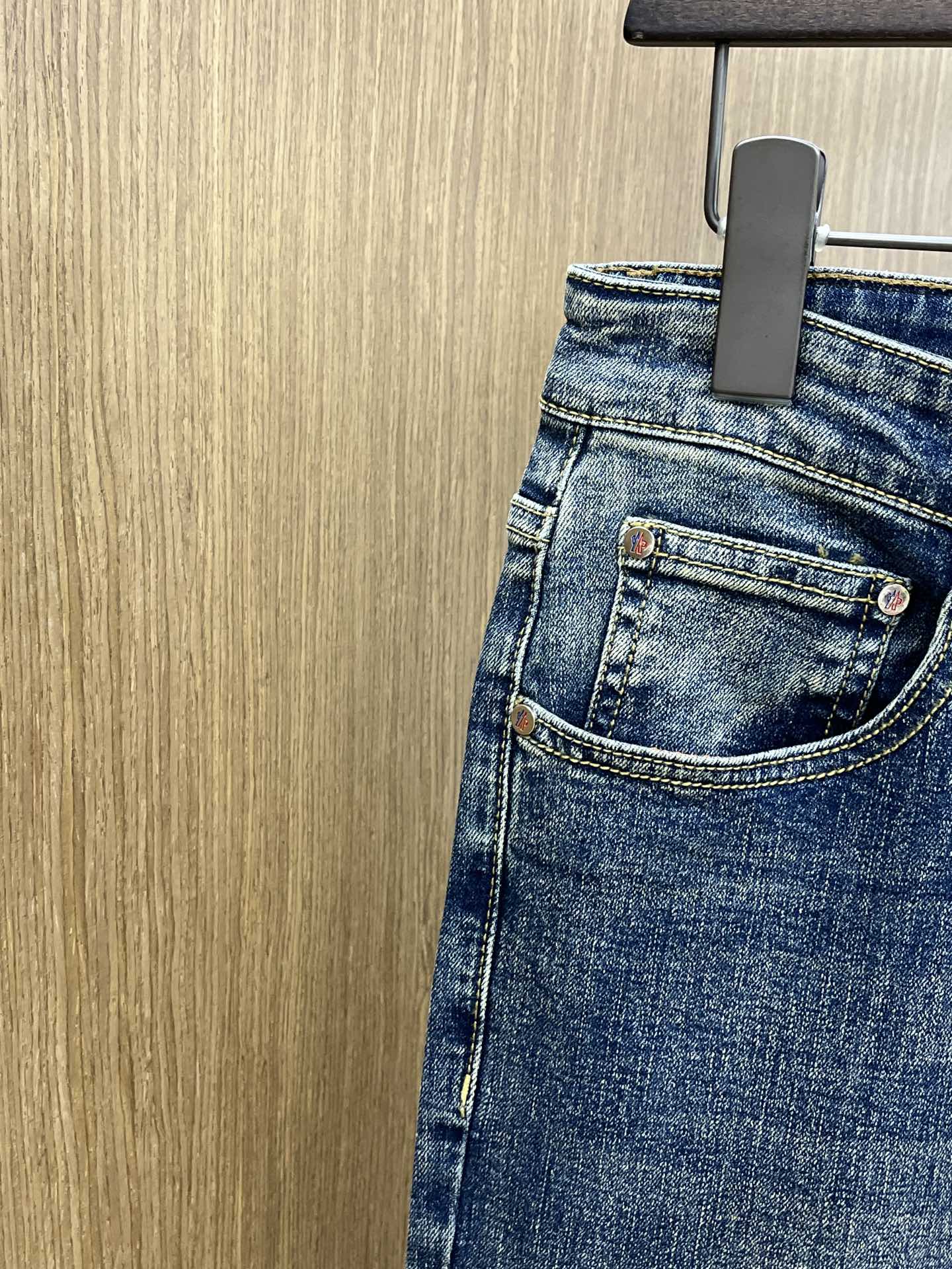 秋冬 Mon 🔥🔥高端定制、25SS秋冬最新款牛仔裤 柜台同步发售 进口固色面料 原版定制复刻 客供五金