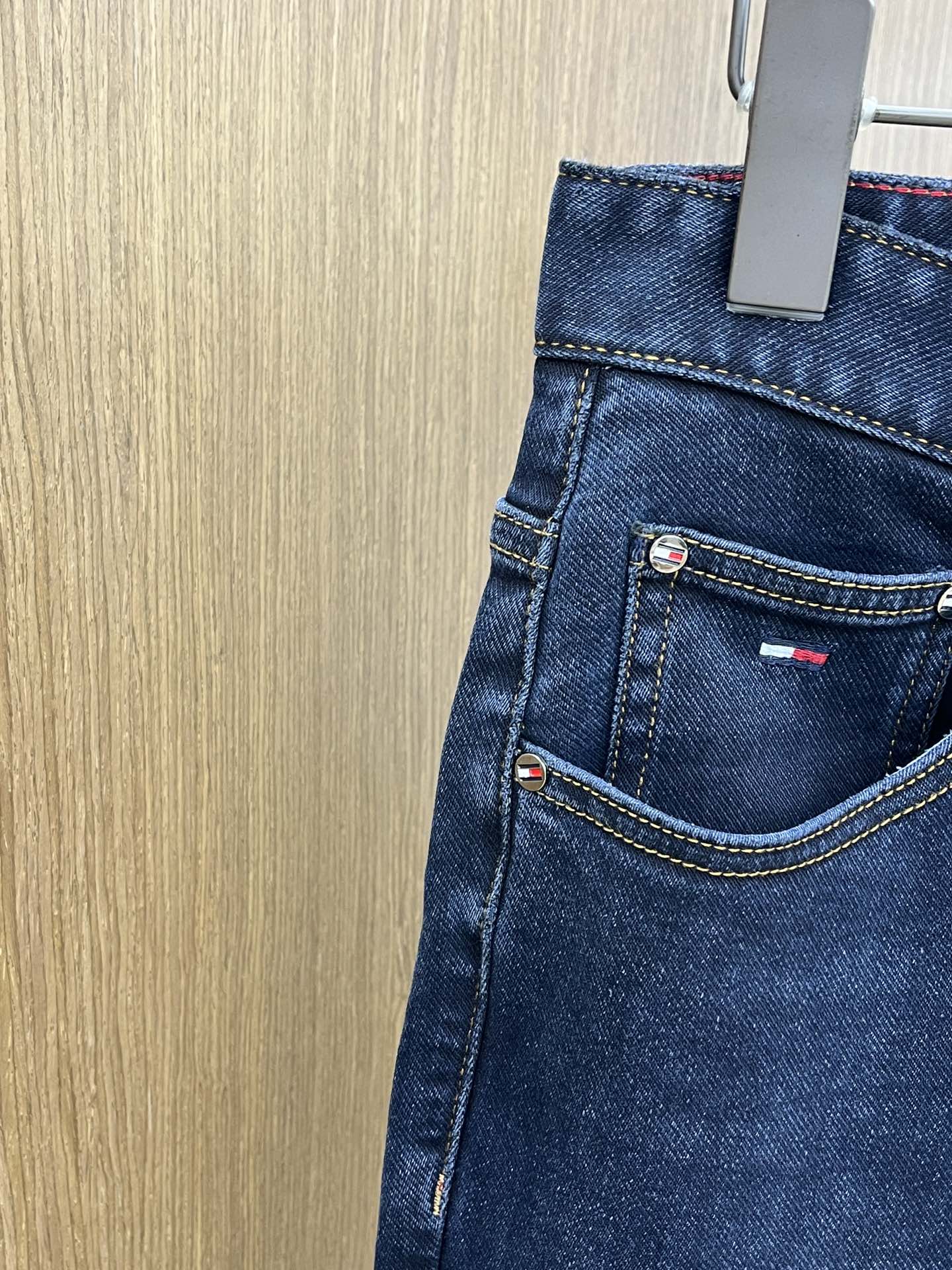 秋冬 TOMY 🔥🔥高端定制、25SS秋冬最新款牛仔裤 柜台同步发售 进口固色面料 原版定制复刻 客供五