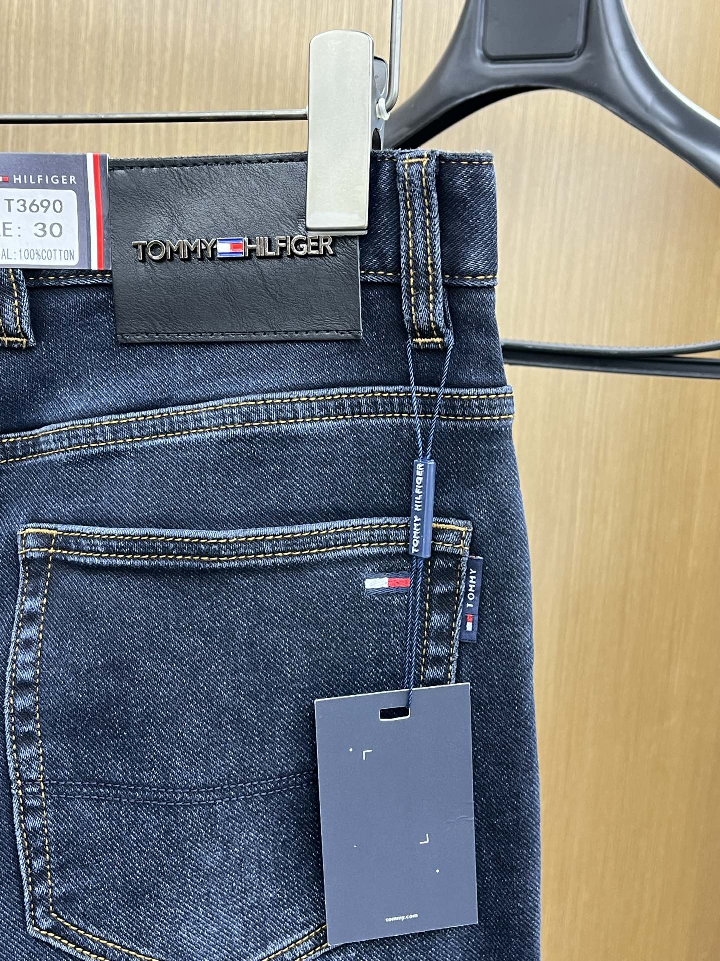 秋冬 TOMY 🔥🔥高端定制、25SS秋冬最新款牛仔裤 柜台同步发售 进口固色面料 原版定制复刻 客供五