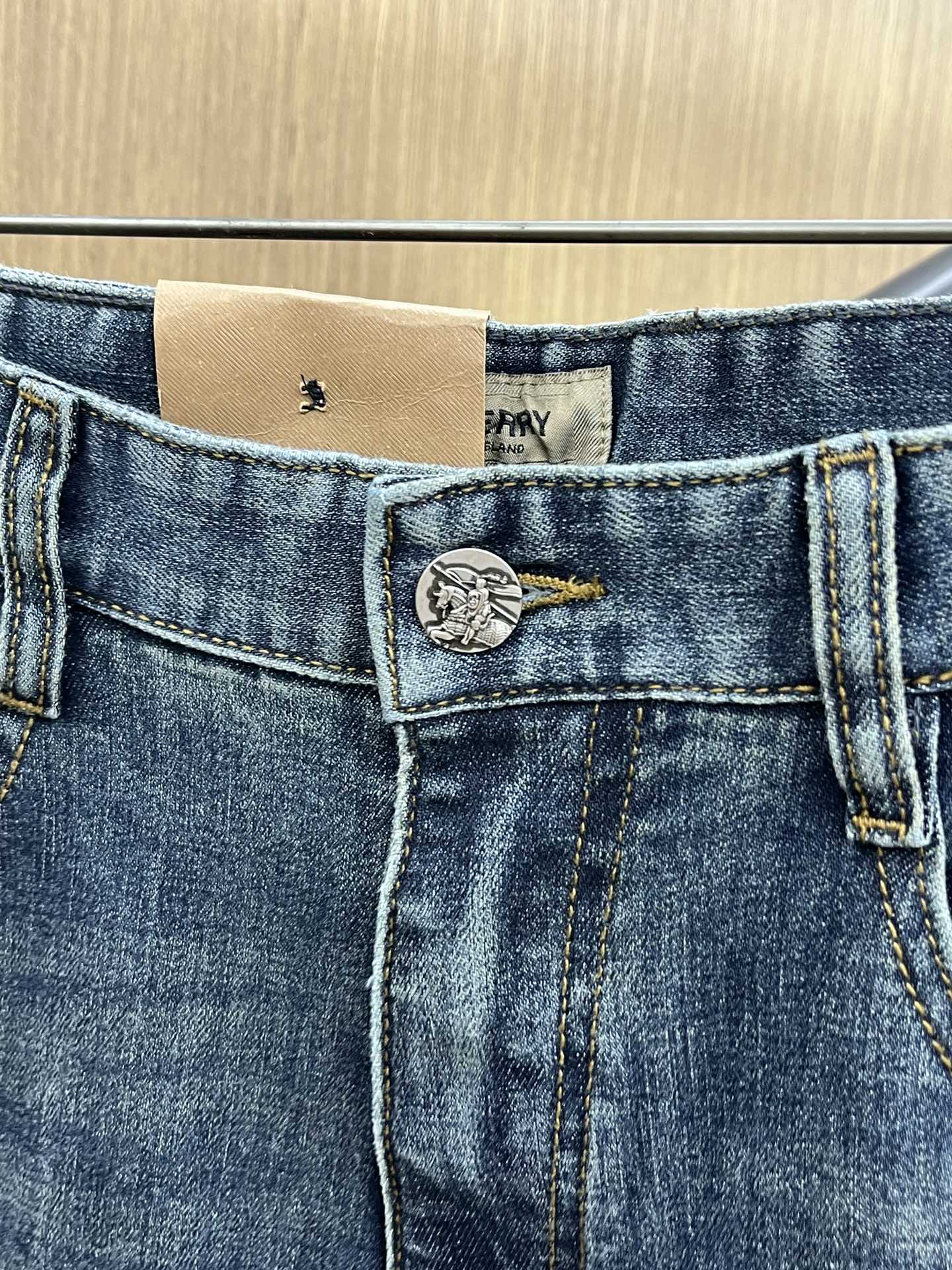 秋冬 BBR 🔥🔥高端定制、25SS秋冬最新款牛仔裤 柜台同步发售 进口固色面料 原版定制复刻 客供五金
