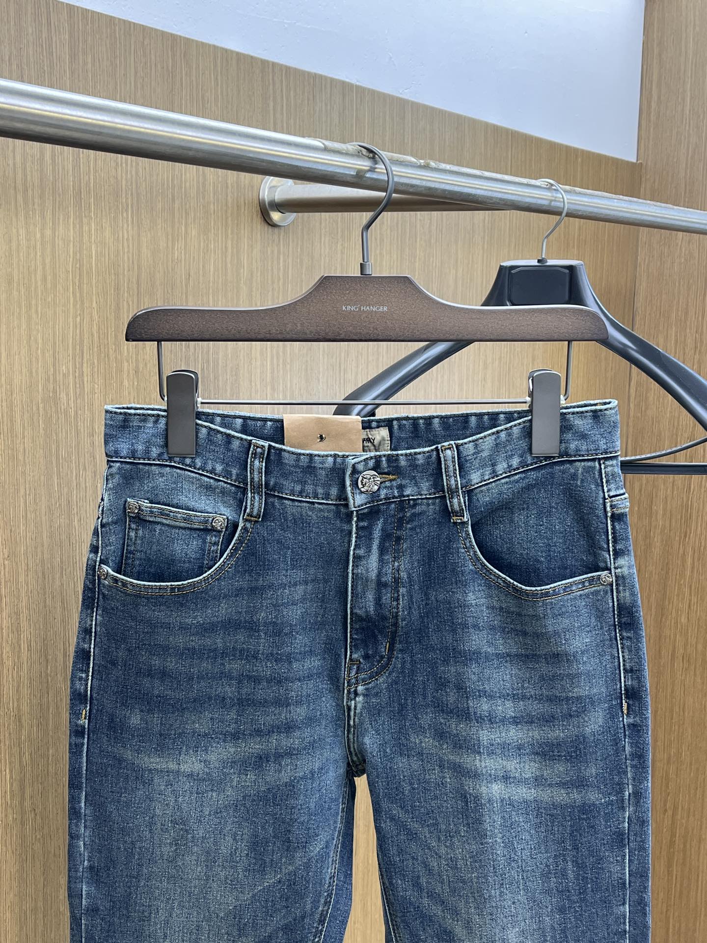 秋冬 BBR 🔥🔥高端定制、25SS秋冬最新款牛仔裤 柜台同步发售 进口固色面料 原版定制复刻 客供五金