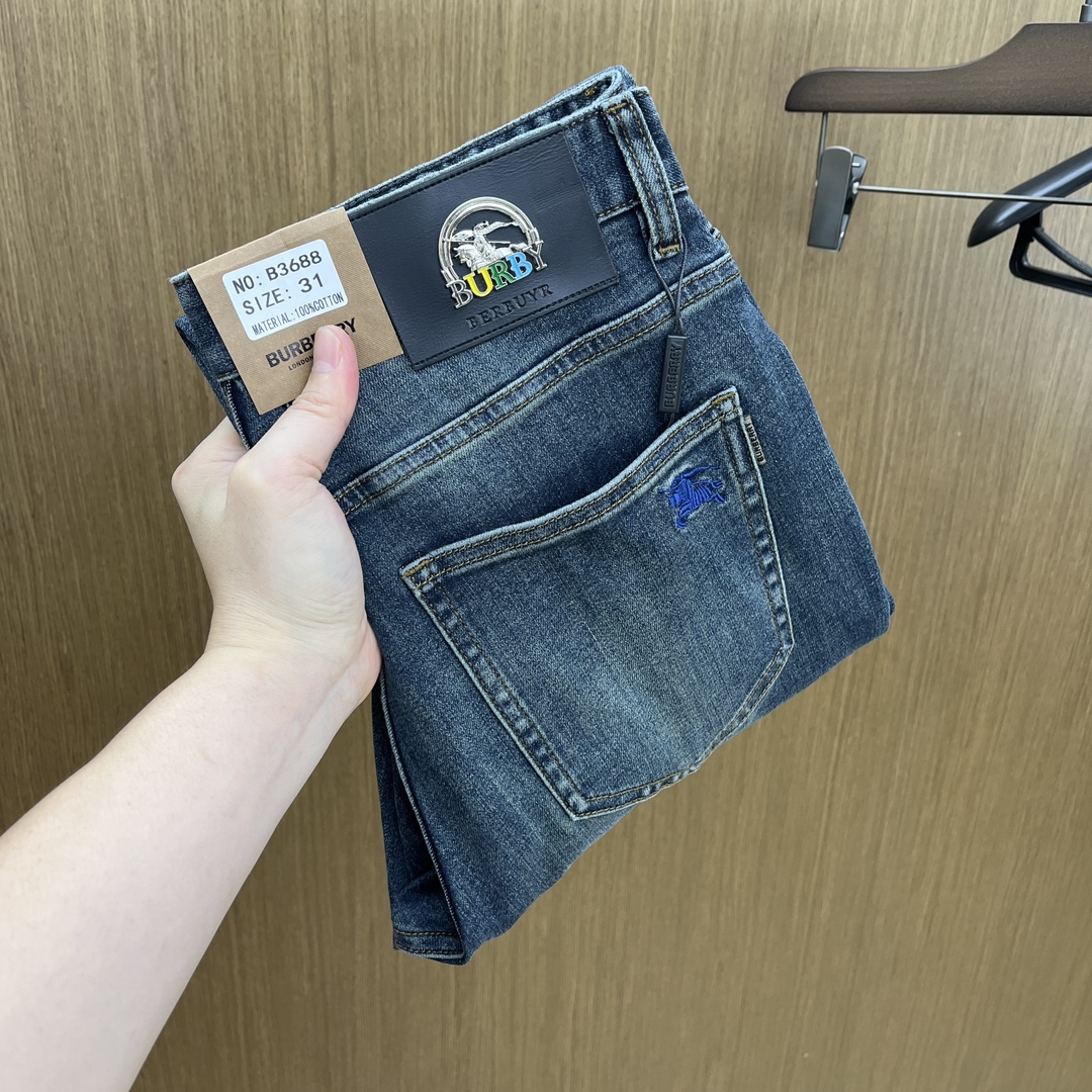 秋冬 BBR 🔥🔥高端定制、25SS秋冬最新款牛仔裤 柜台同步发售 进口固色面料 原版定制复刻 客供五金