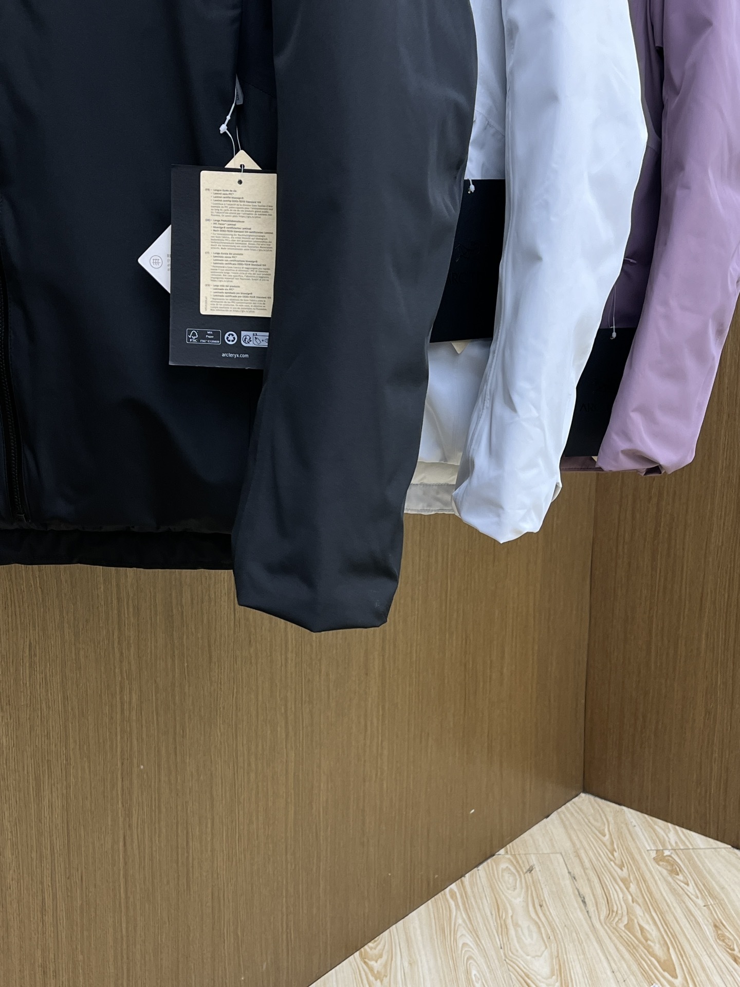 秋冬羽绒服 Arc 新款 索拉诺 Solano Down Hoody 连帽保暖软壳男女同款顶级版本 面料