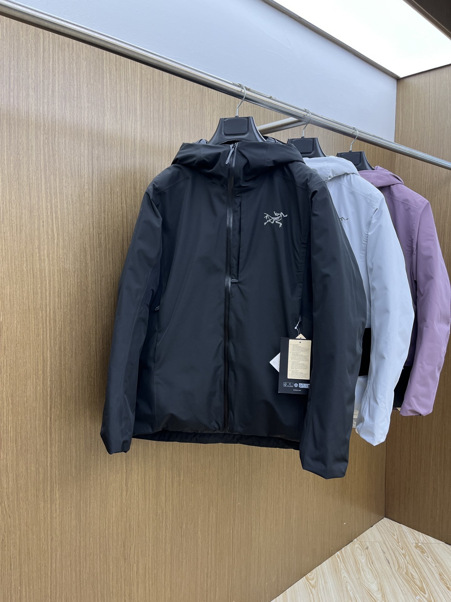 秋冬羽绒服 Arc 新款 索拉诺 Solano Down Hoody 连帽保暖软壳男女同款顶级版本 面料