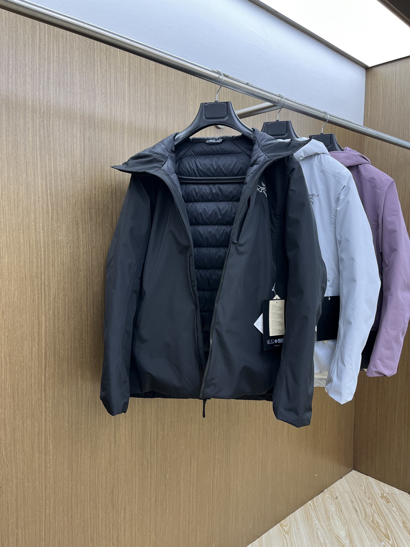 秋冬羽绒服 Arc 新款 索拉诺 Solano Down Hoody 连帽保暖软壳男女同款顶级版本 面料
