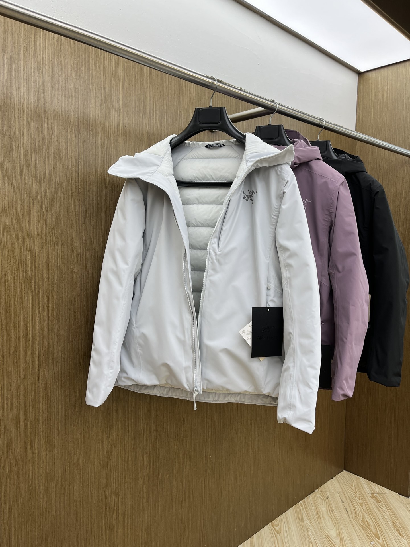 秋冬羽绒服 Arc 新款 索拉诺 Solano Down Hoody 连帽保暖软壳男女同款顶级版本 面料