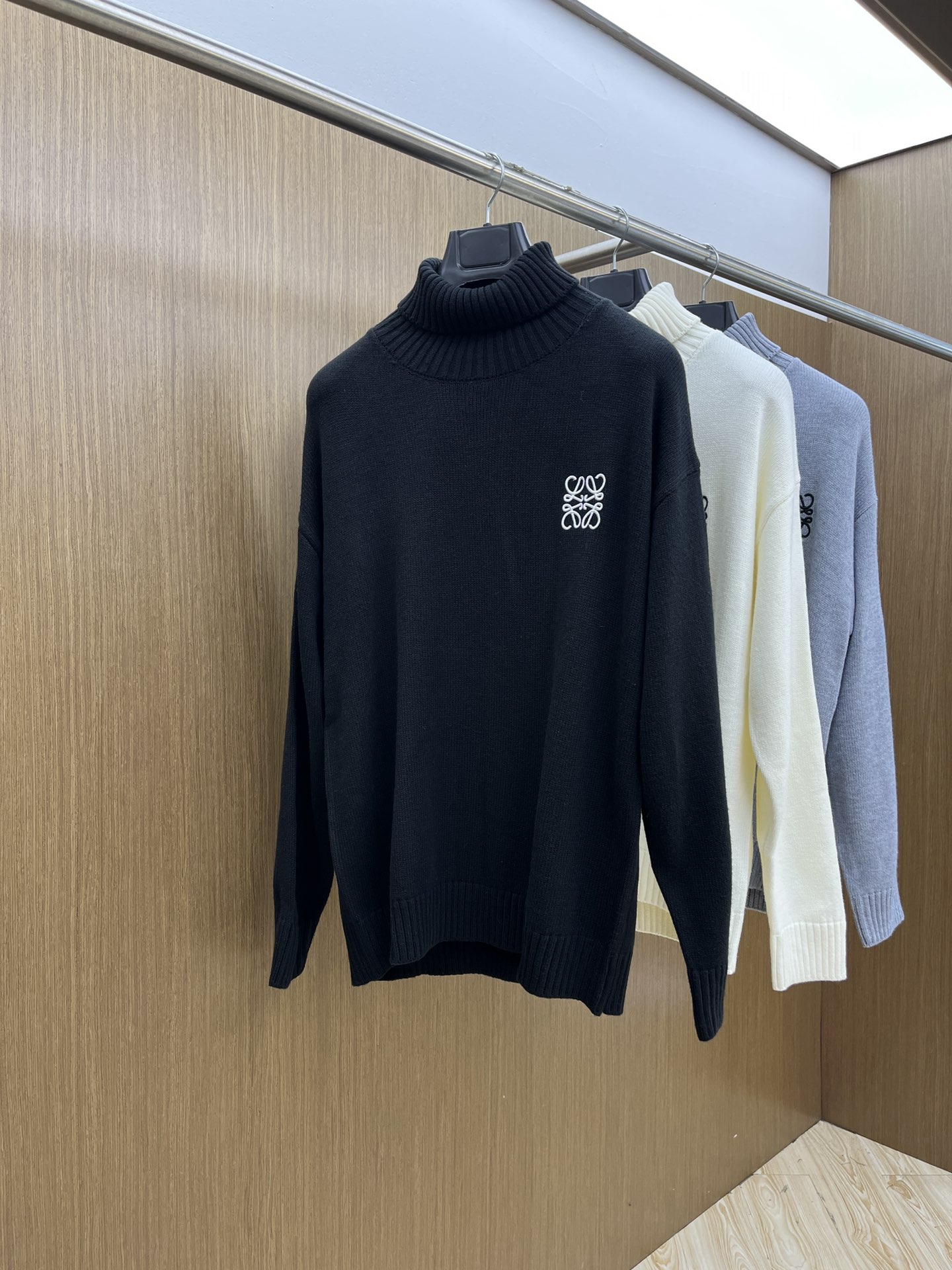 Luxury Wool-Cashmere Blend Sweater, Designer Inspired Knitwear